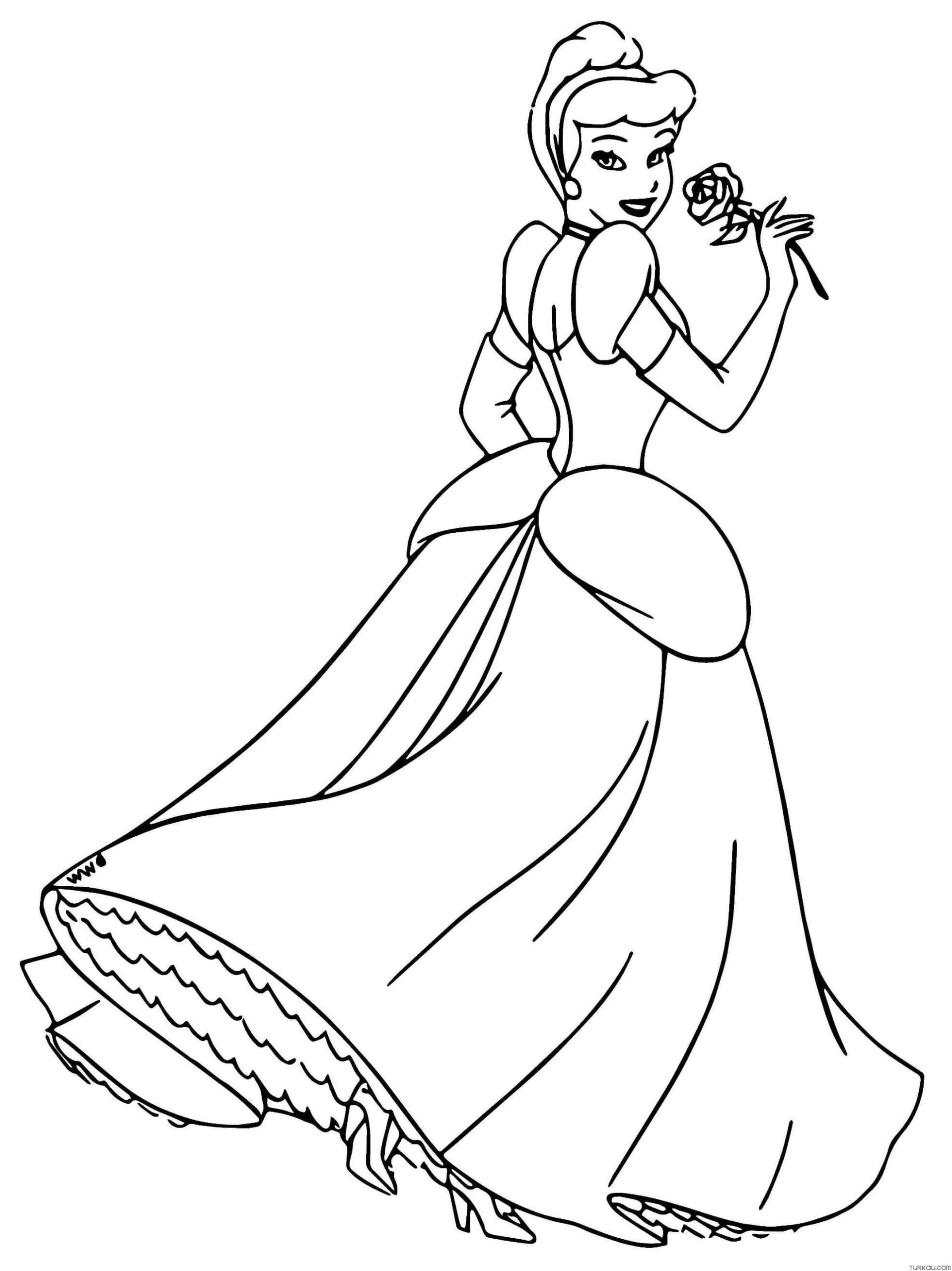 128 Cinderella Coloring Pages Printable 13