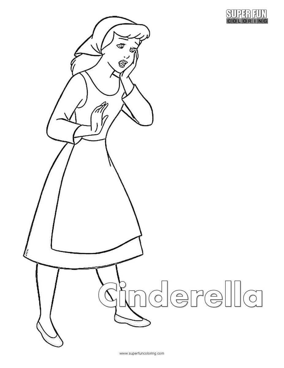 128 Cinderella Coloring Pages Printable 14