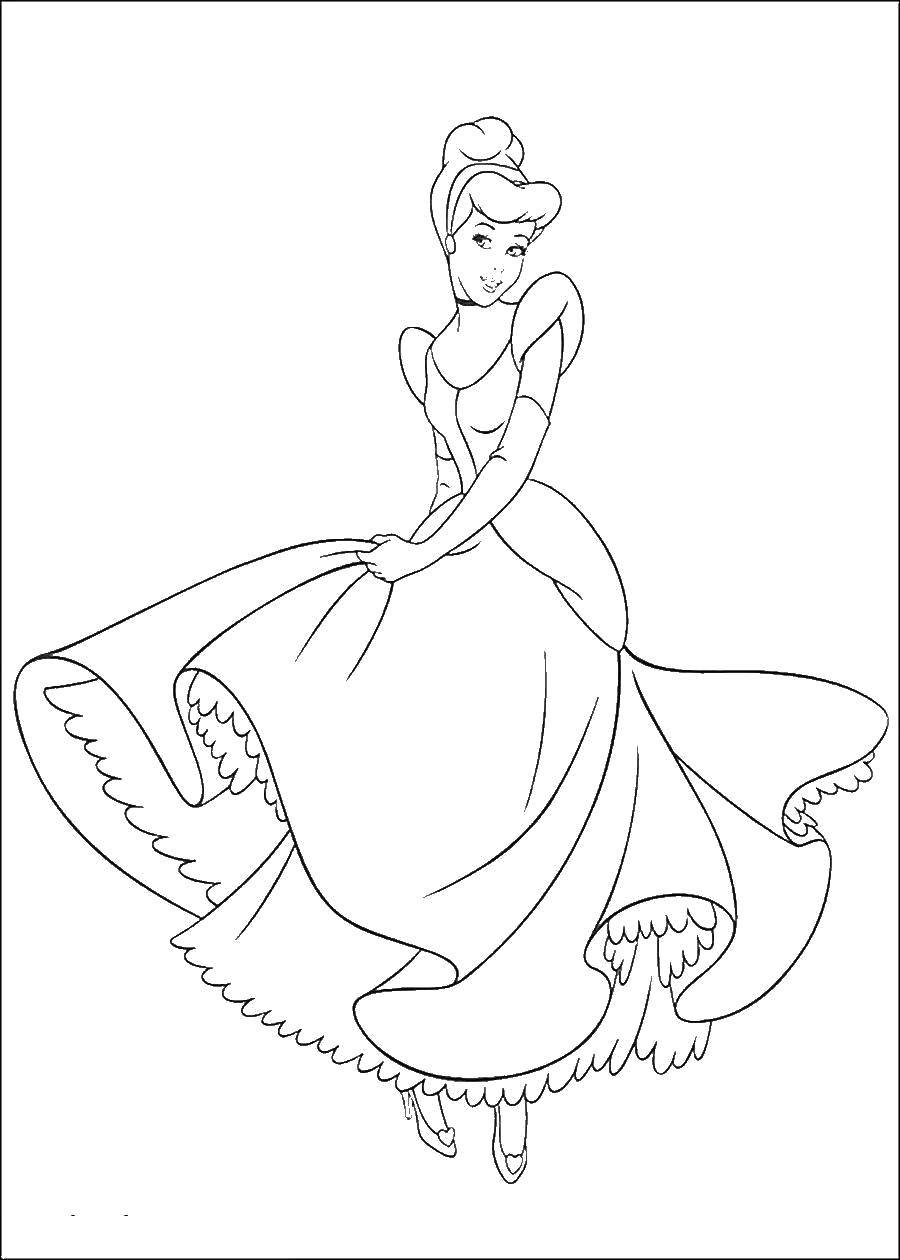 128 Cinderella Coloring Pages Printable 17