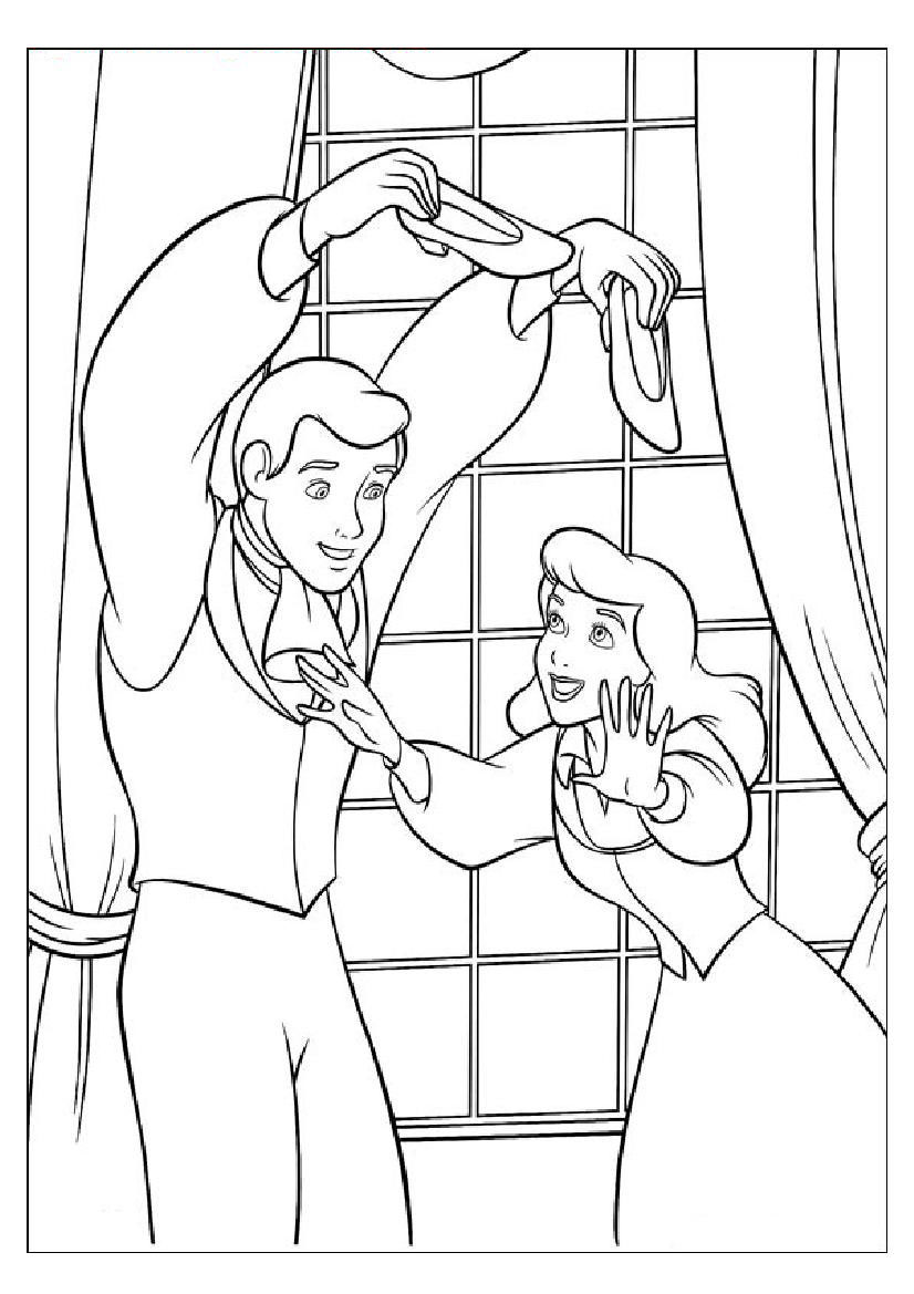 128 Cinderella Coloring Pages Printable 23