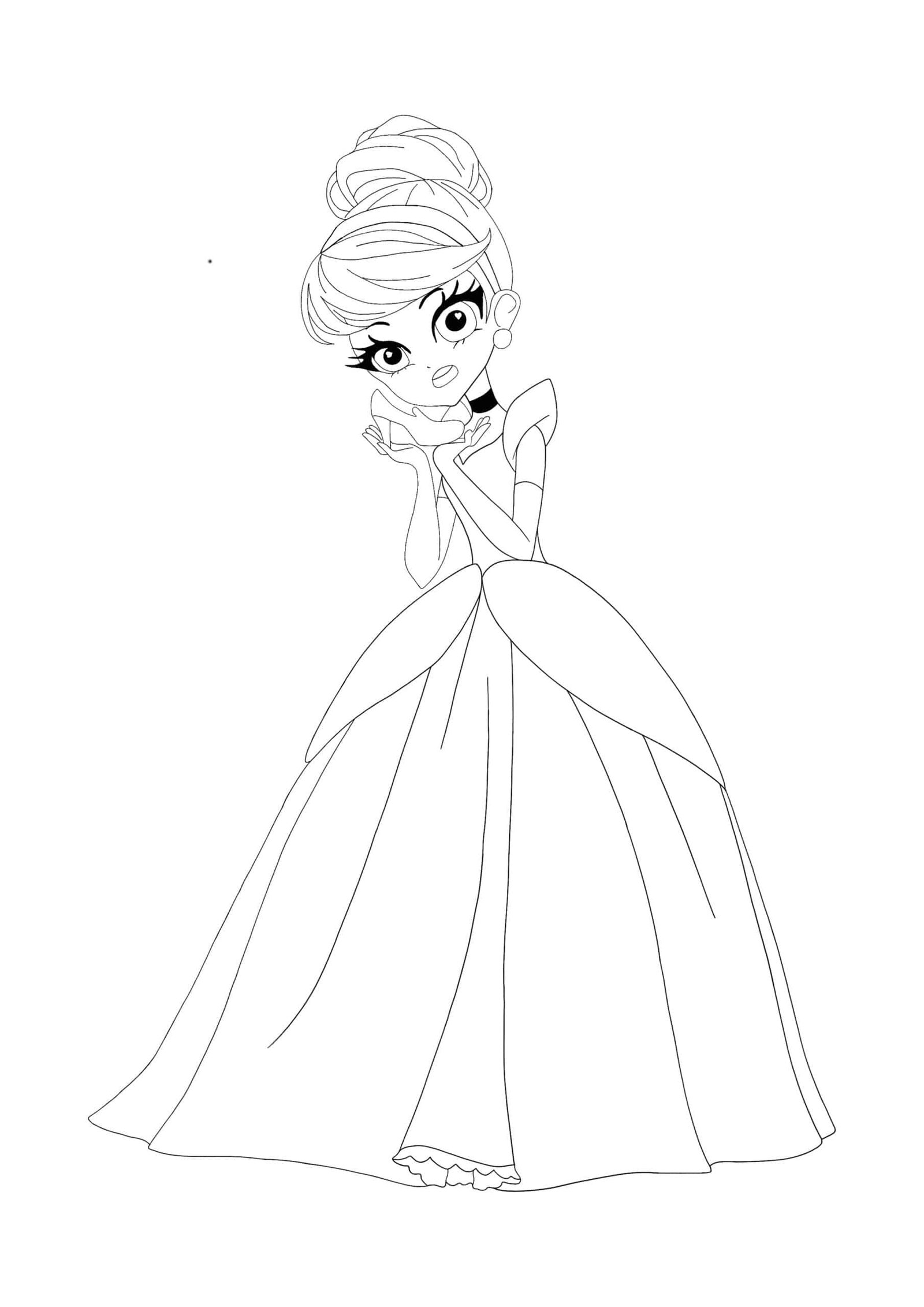 128 Cinderella Coloring Pages Printable 36