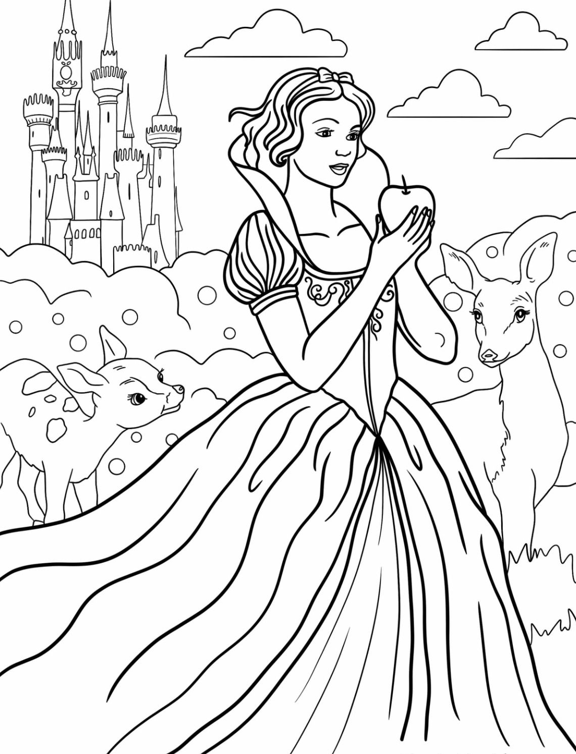 128 Cinderella Coloring Pages Printable 38