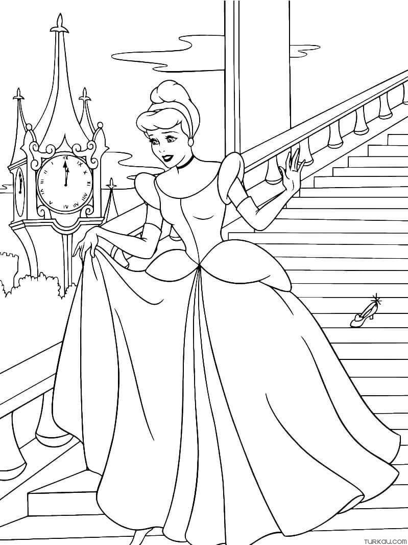 128 Cinderella Coloring Pages Printable 43