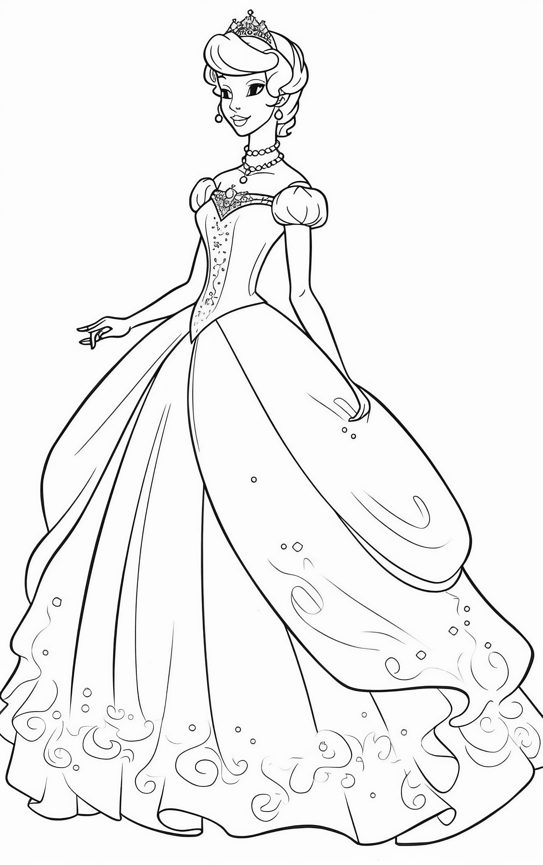 128 Cinderella Coloring Pages Printable 46