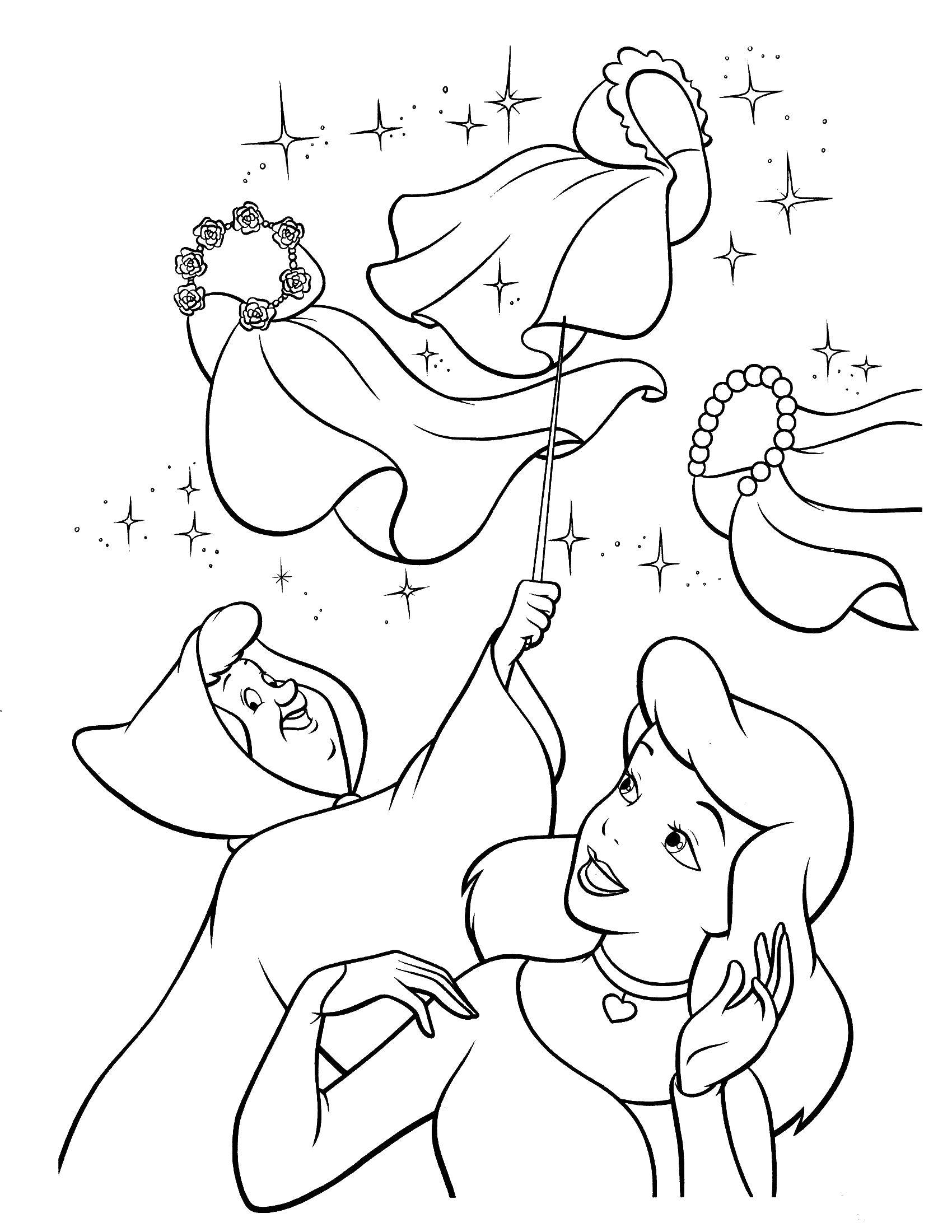 128 Cinderella Coloring Pages Printable 58