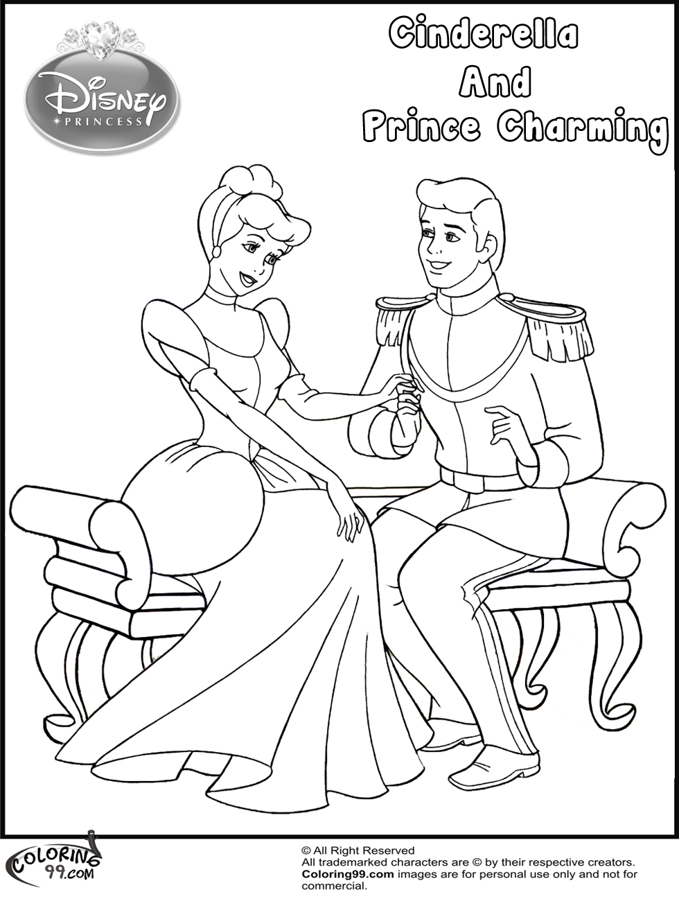 128 Cinderella Coloring Pages Printable 69