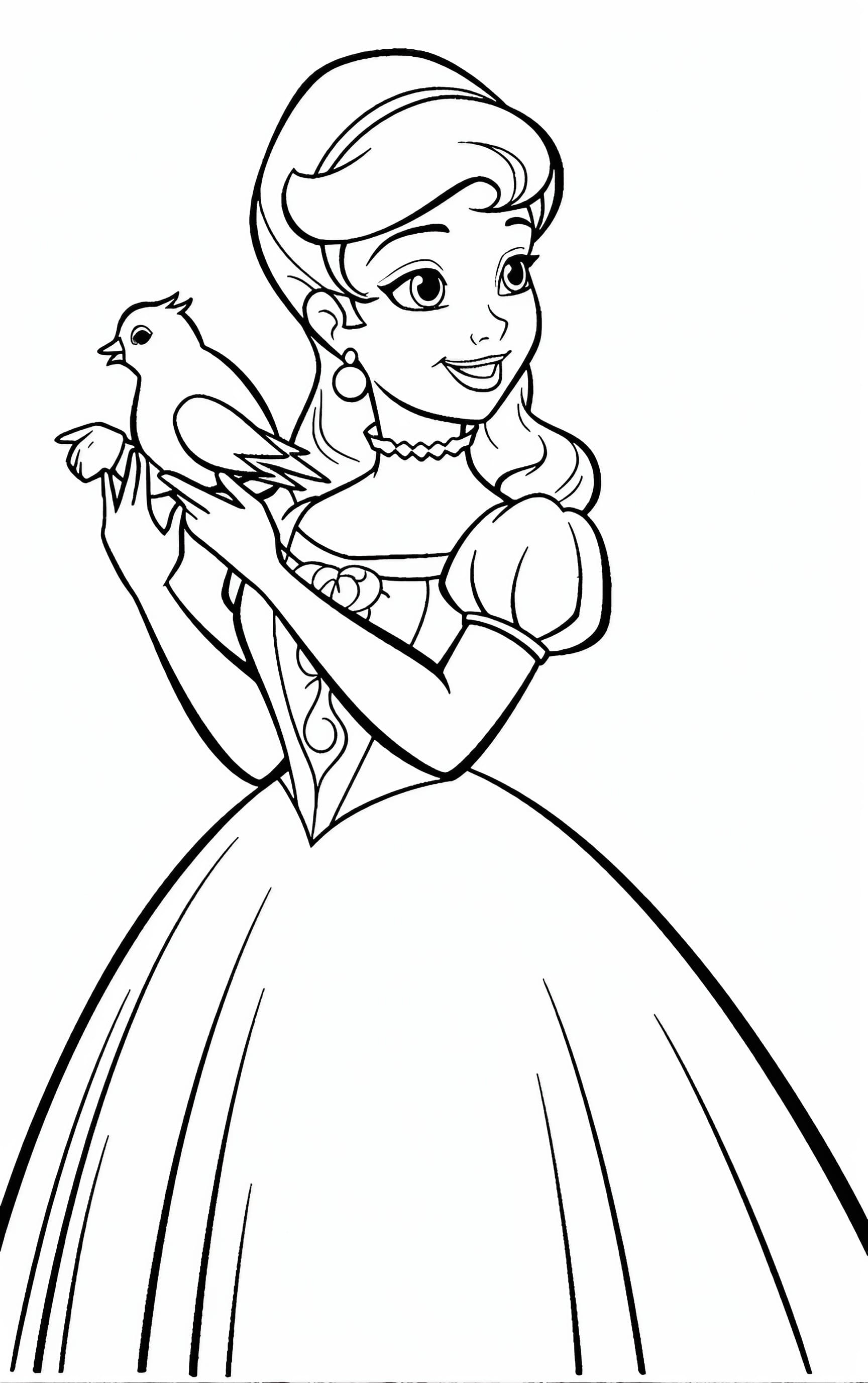 128 Cinderella Coloring Pages Printable 84