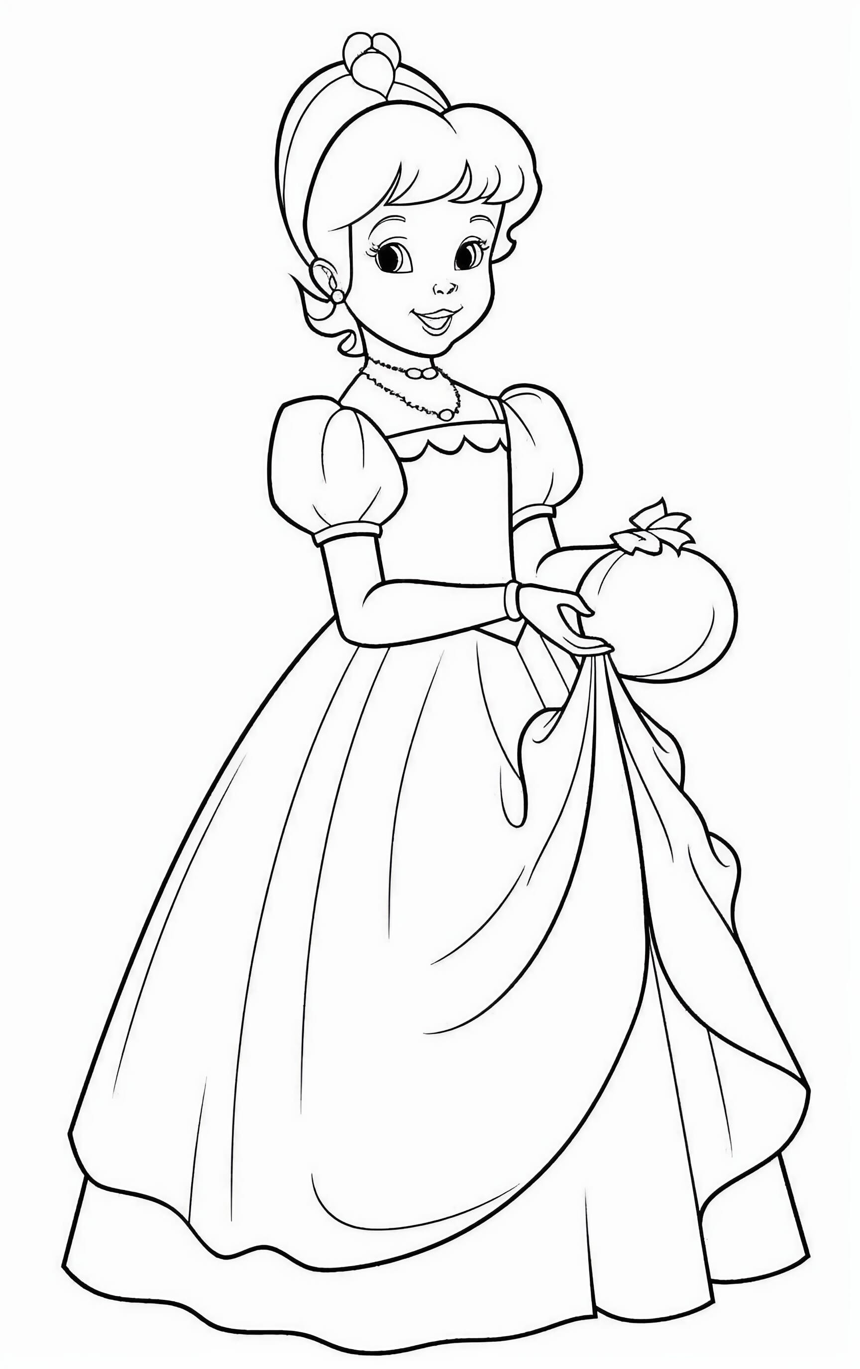 128 Cinderella Coloring Pages Printable 88