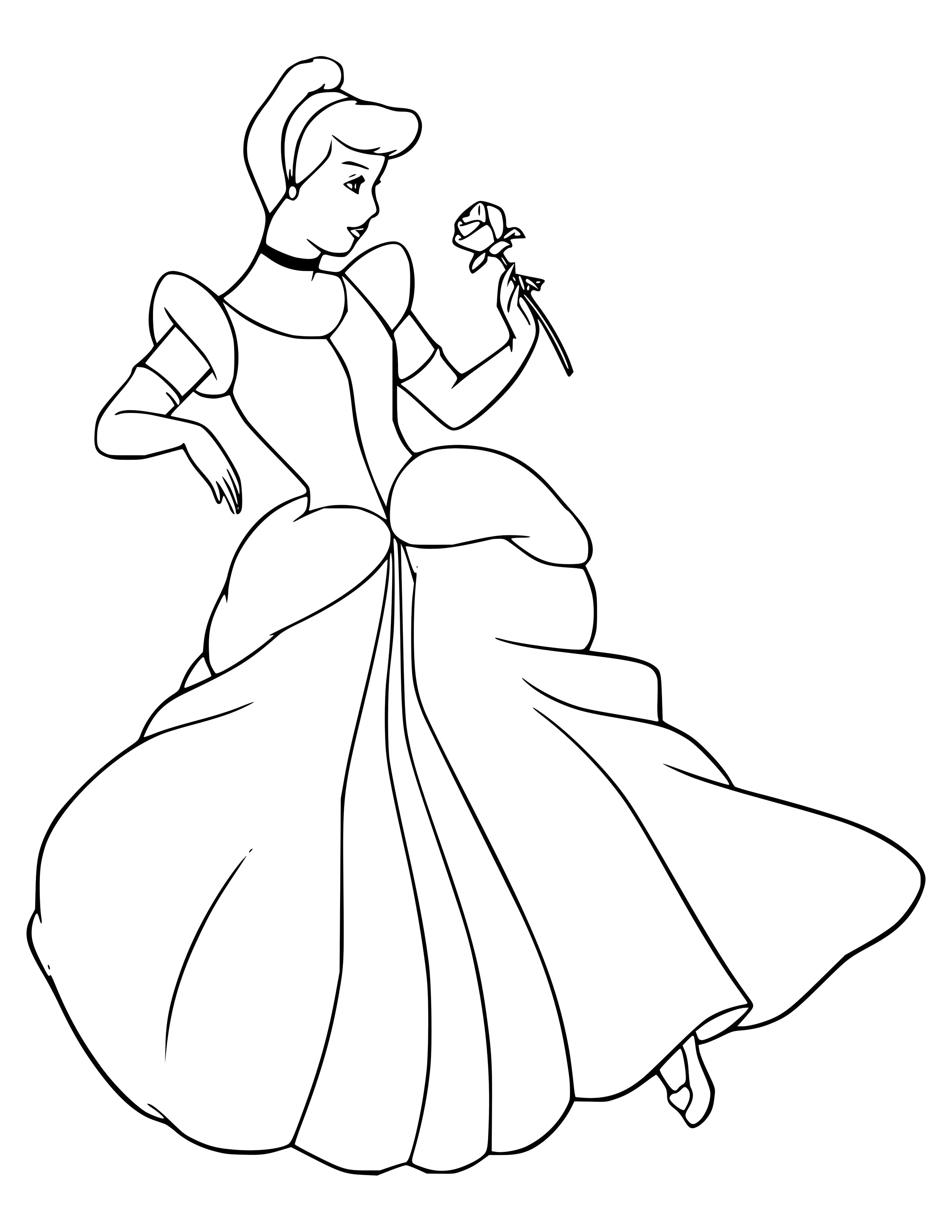 128 Cinderella Coloring Pages Printable 95