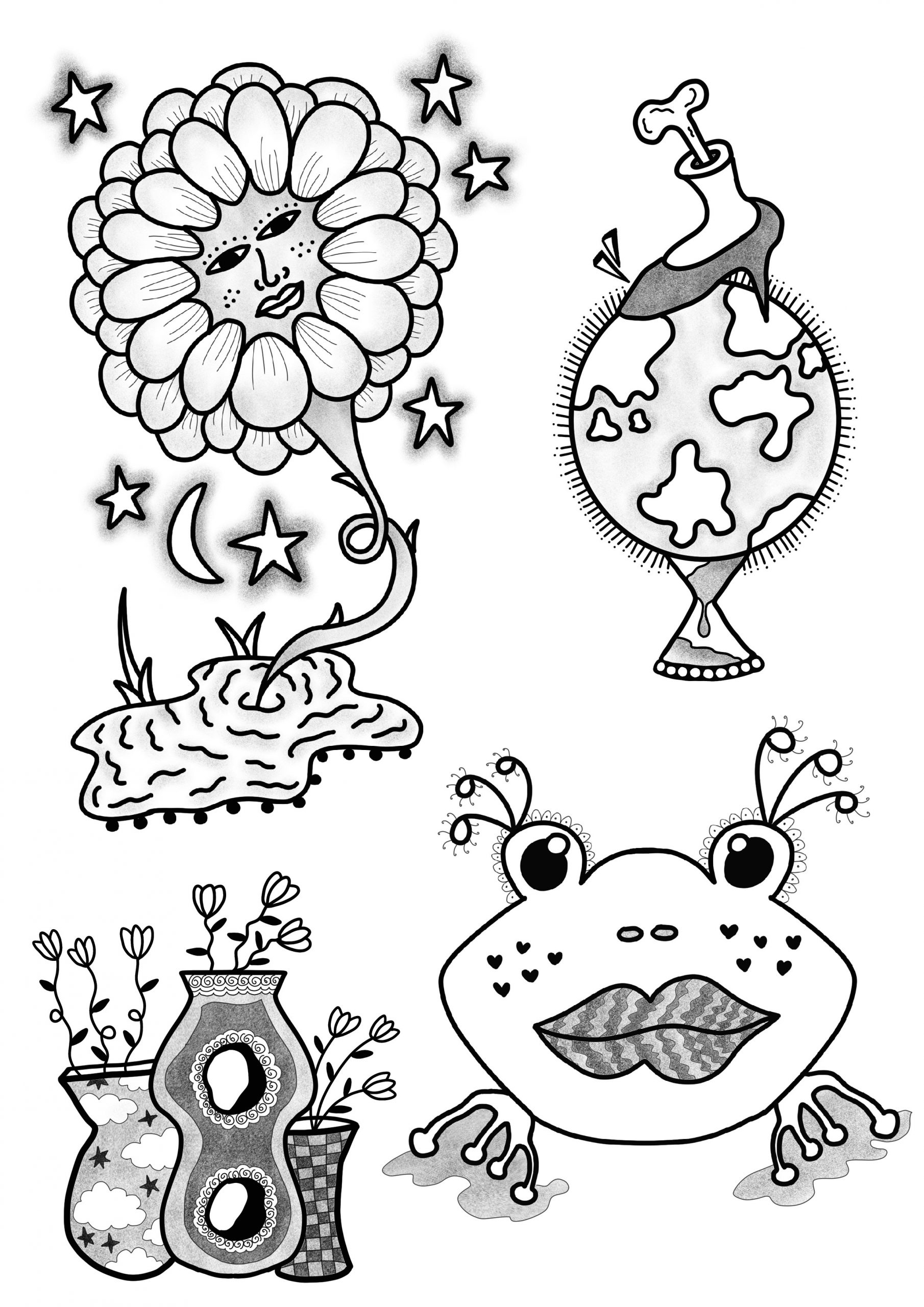 128+ Greenhouse Coloring Pages Printable 104