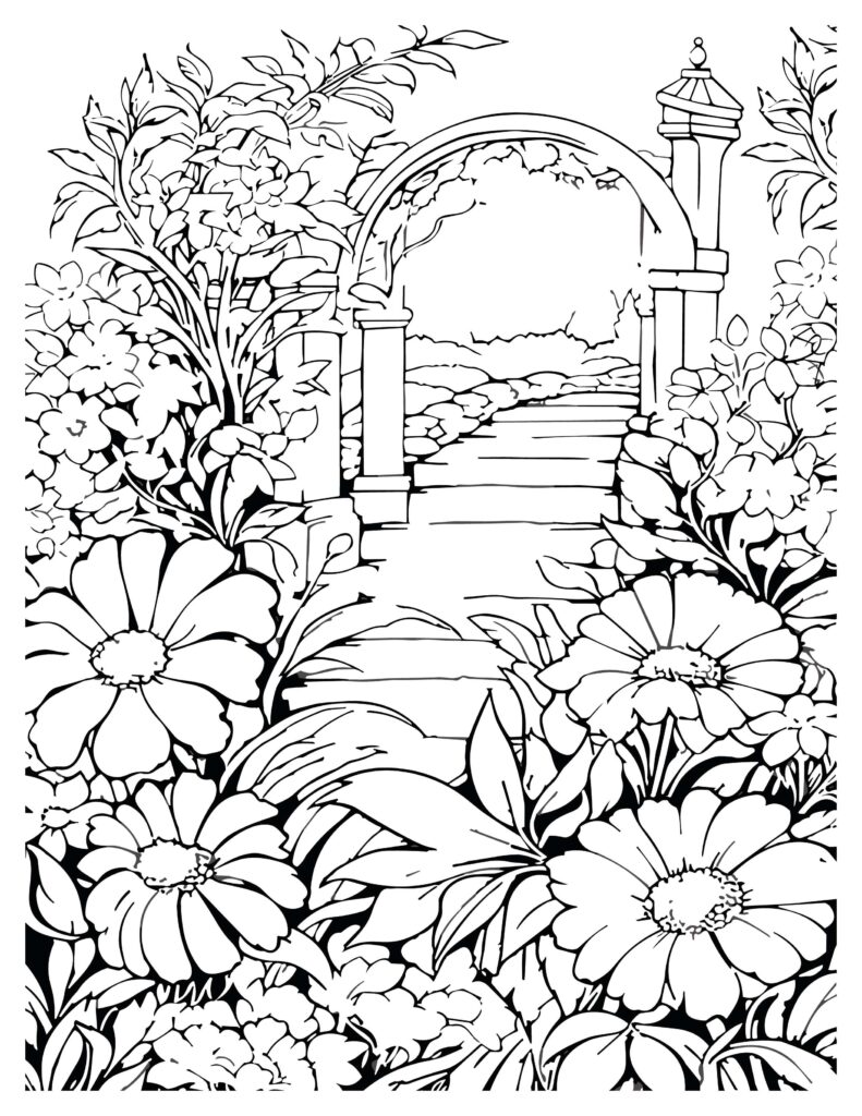 128+ Greenhouse Coloring Pages Printable 21