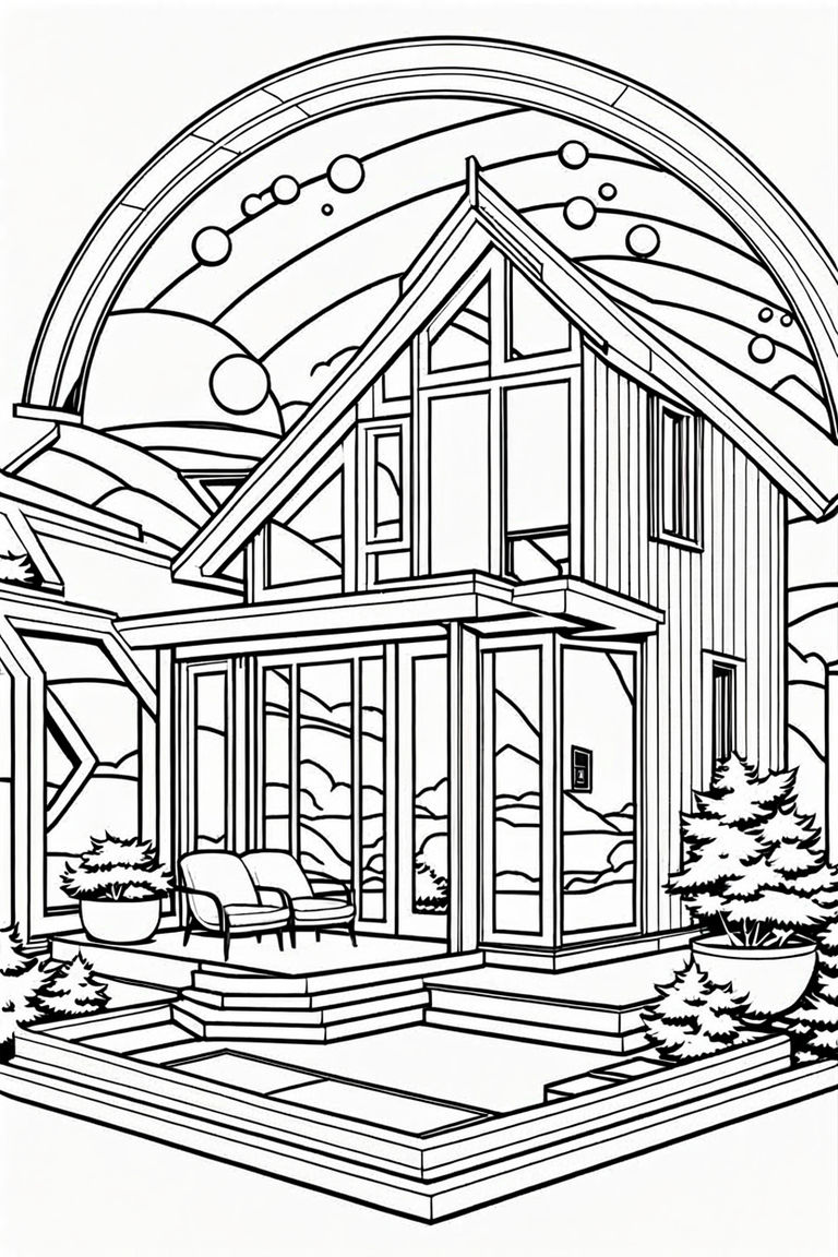 128+ Greenhouse Coloring Pages Printable 38