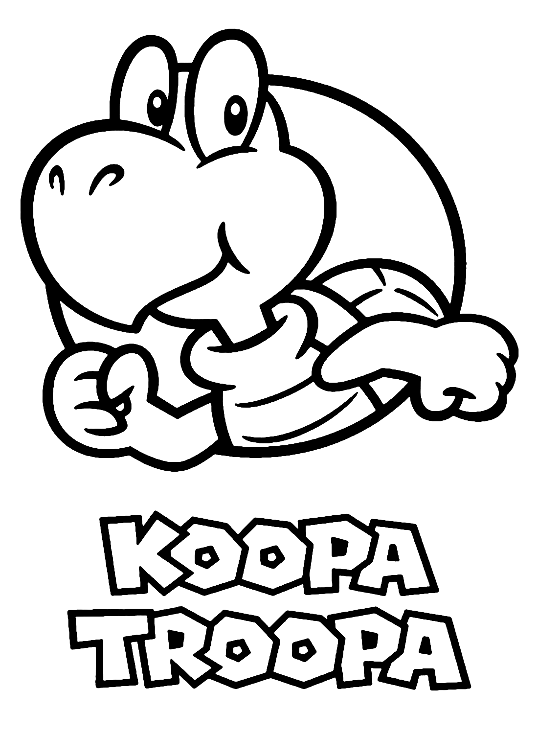 130+ Bowser Color Page Printable 62