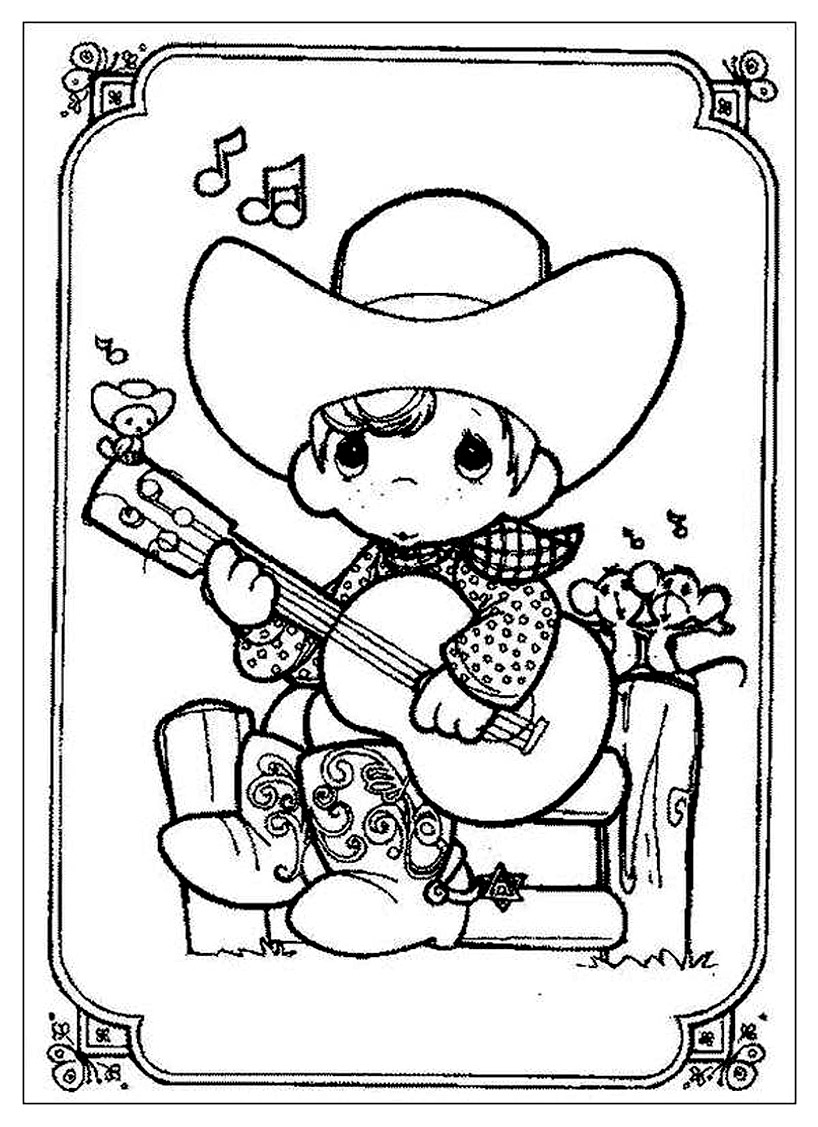 140+ Precious Moments Coloring Pages for Sweet Moments 123