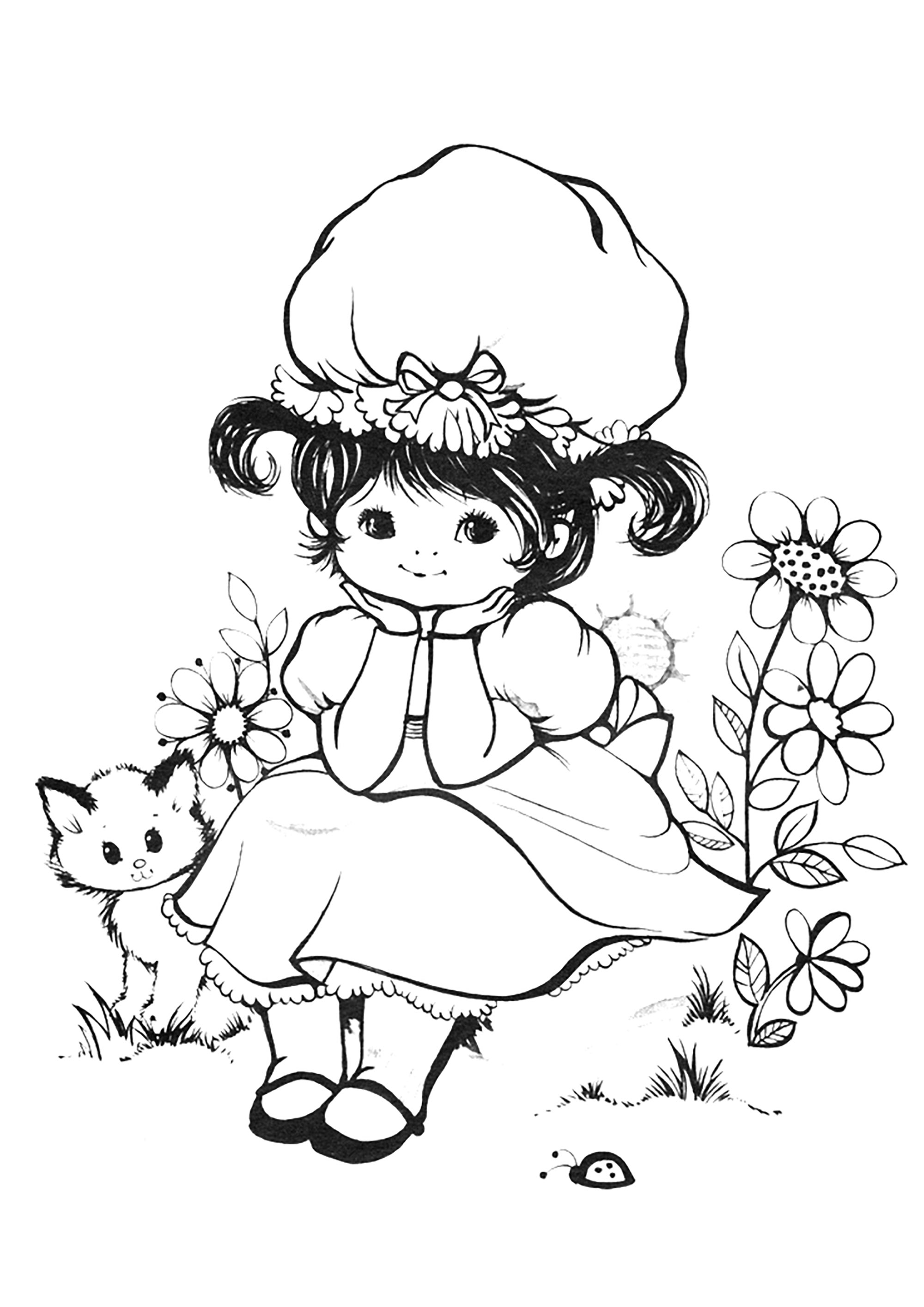 140+ Precious Moments Coloring Pages for Sweet Moments 133