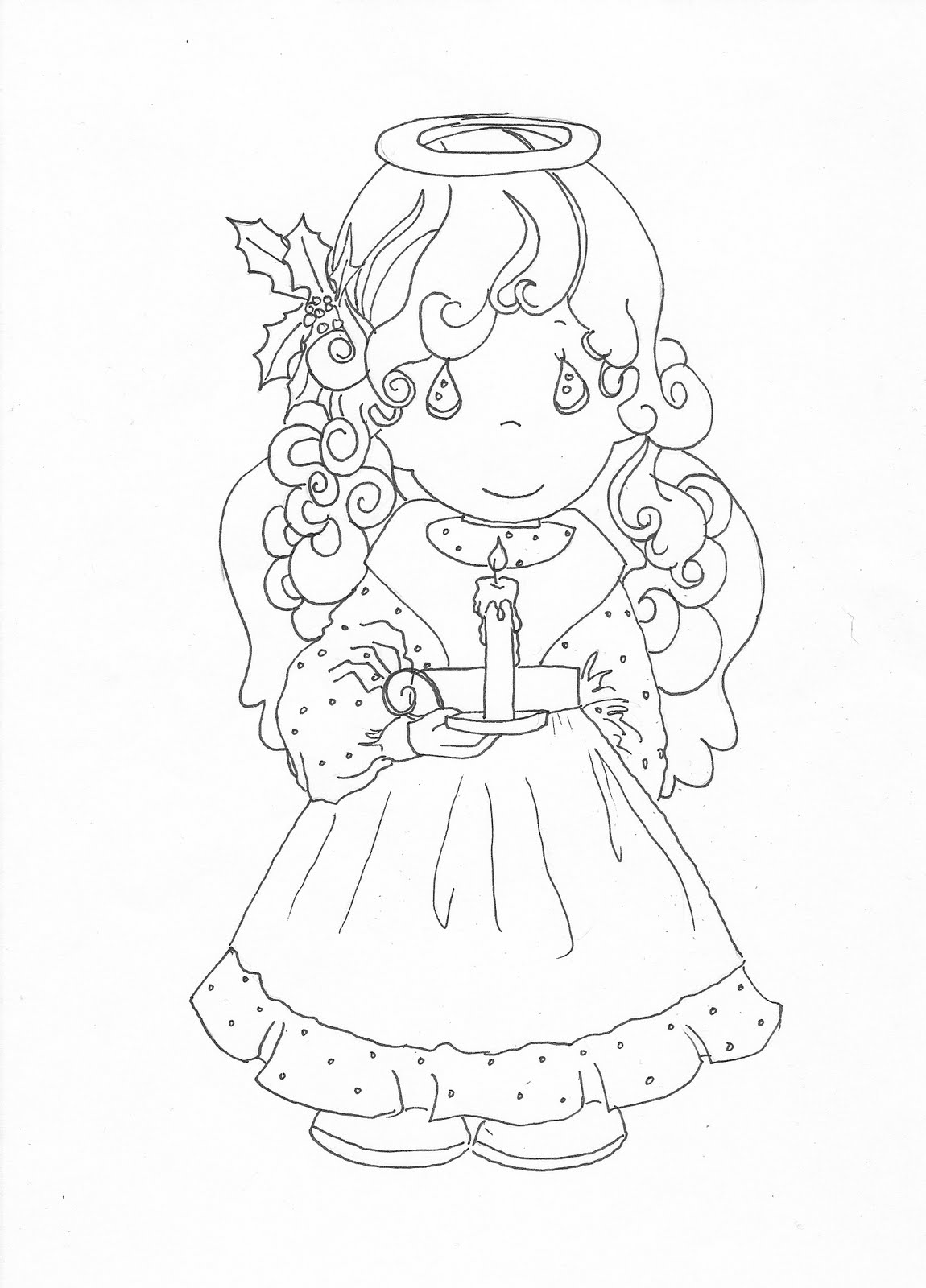 140+ Precious Moments Coloring Pages for Sweet Moments 144