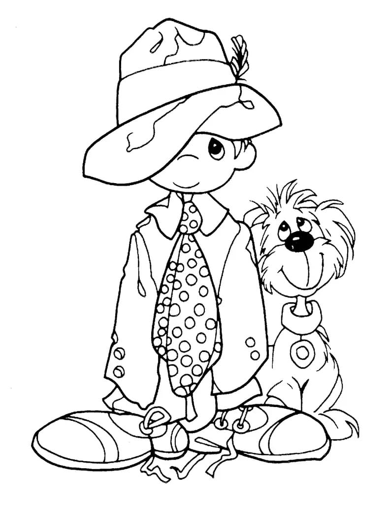 140+ Precious Moments Coloring Pages for Sweet Moments 16