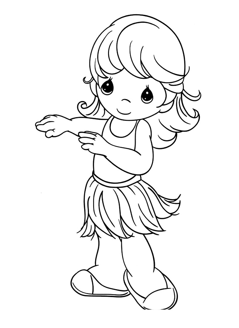 140+ Precious Moments Coloring Pages for Sweet Moments 40