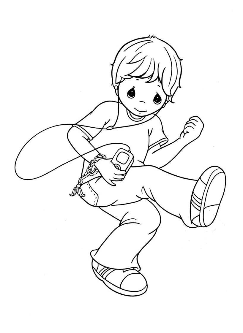 140+ Precious Moments Coloring Pages for Sweet Moments 52