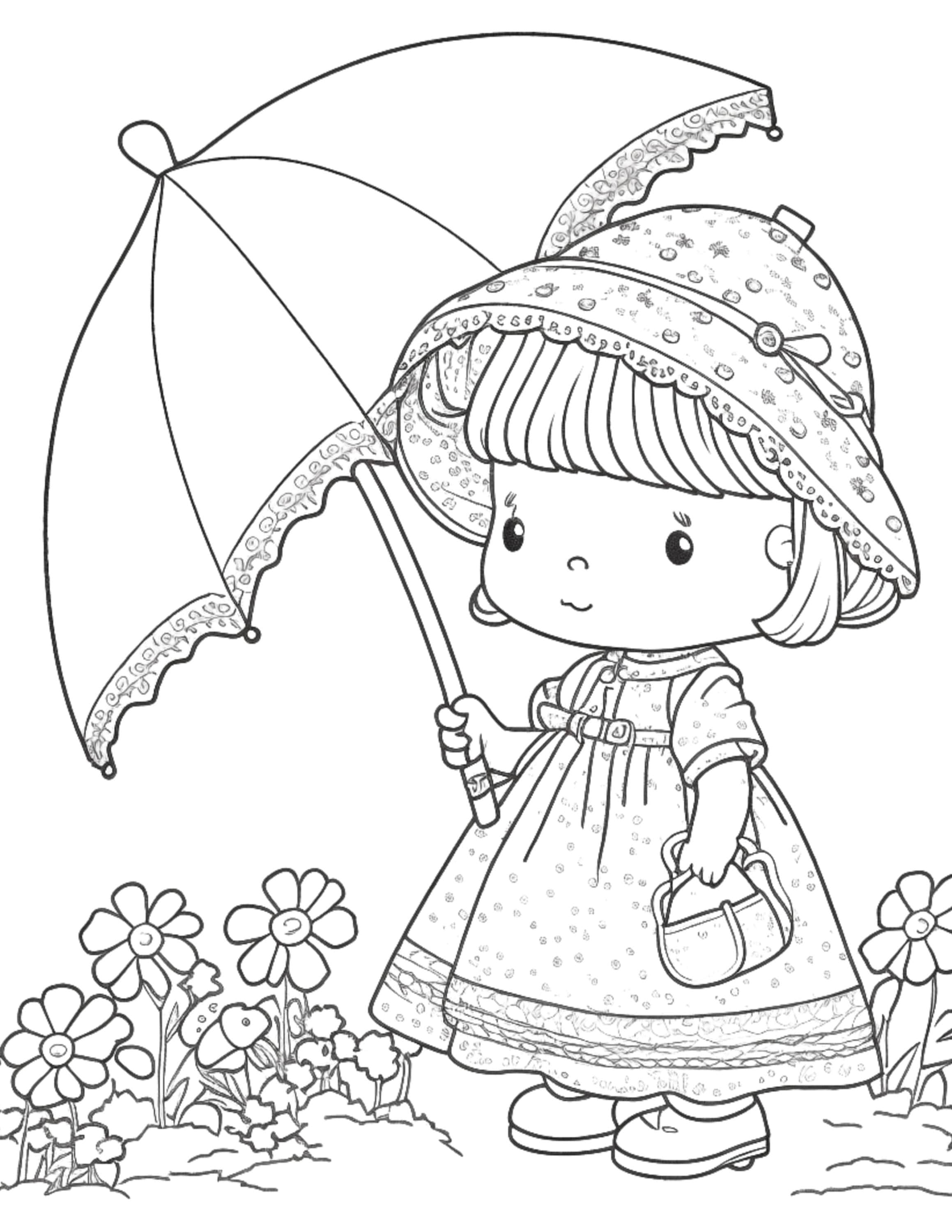 140+ Precious Moments Coloring Pages for Sweet Moments 57