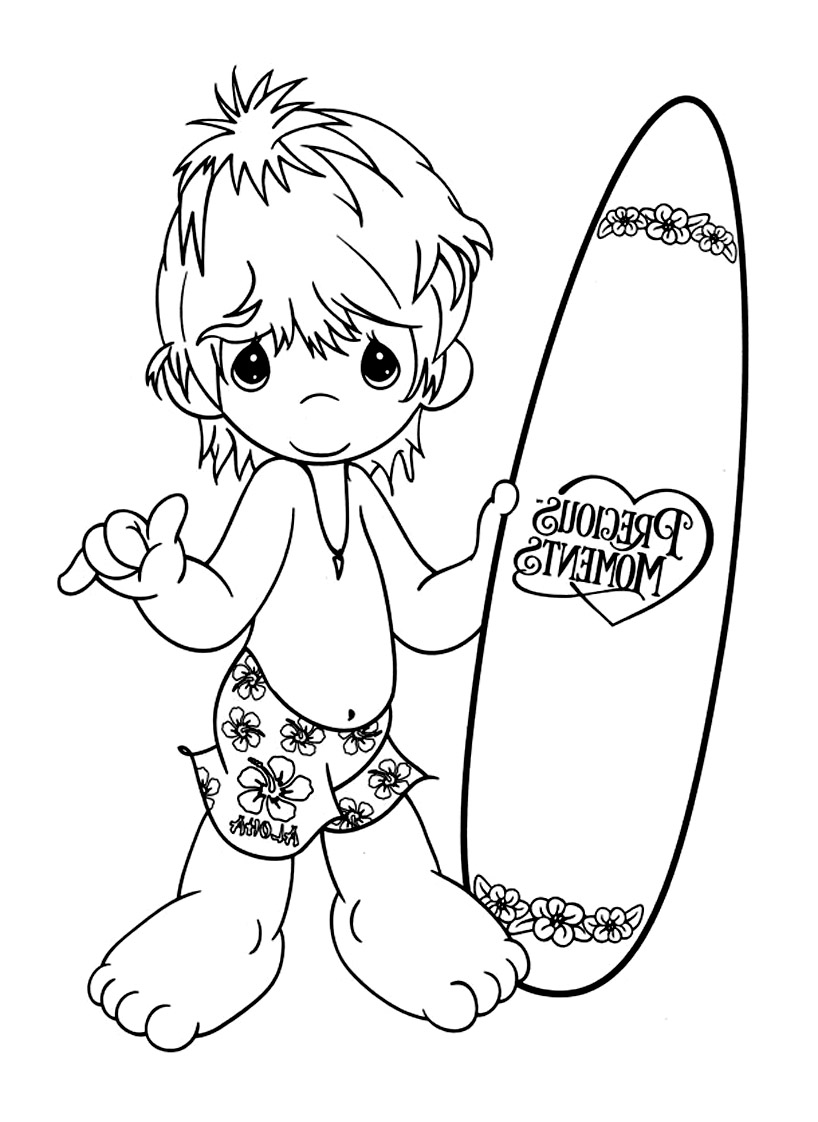 140+ Precious Moments Coloring Pages for Sweet Moments 82