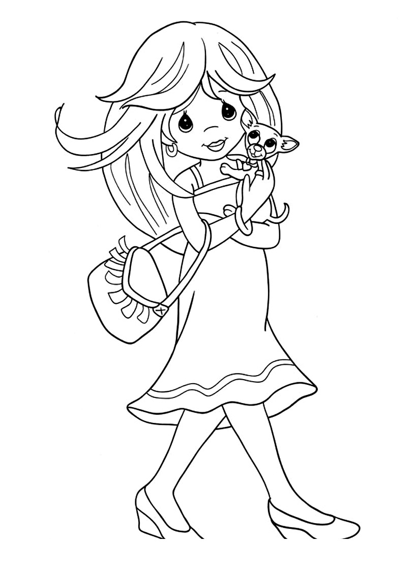 140+ Precious Moments Coloring Pages for Sweet Moments 92