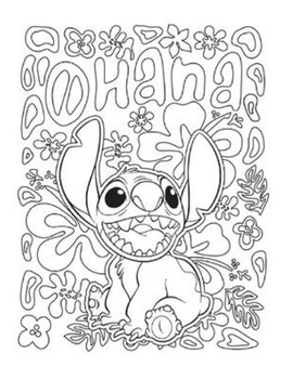 145+ Stitch Coloring by Number Printable 107