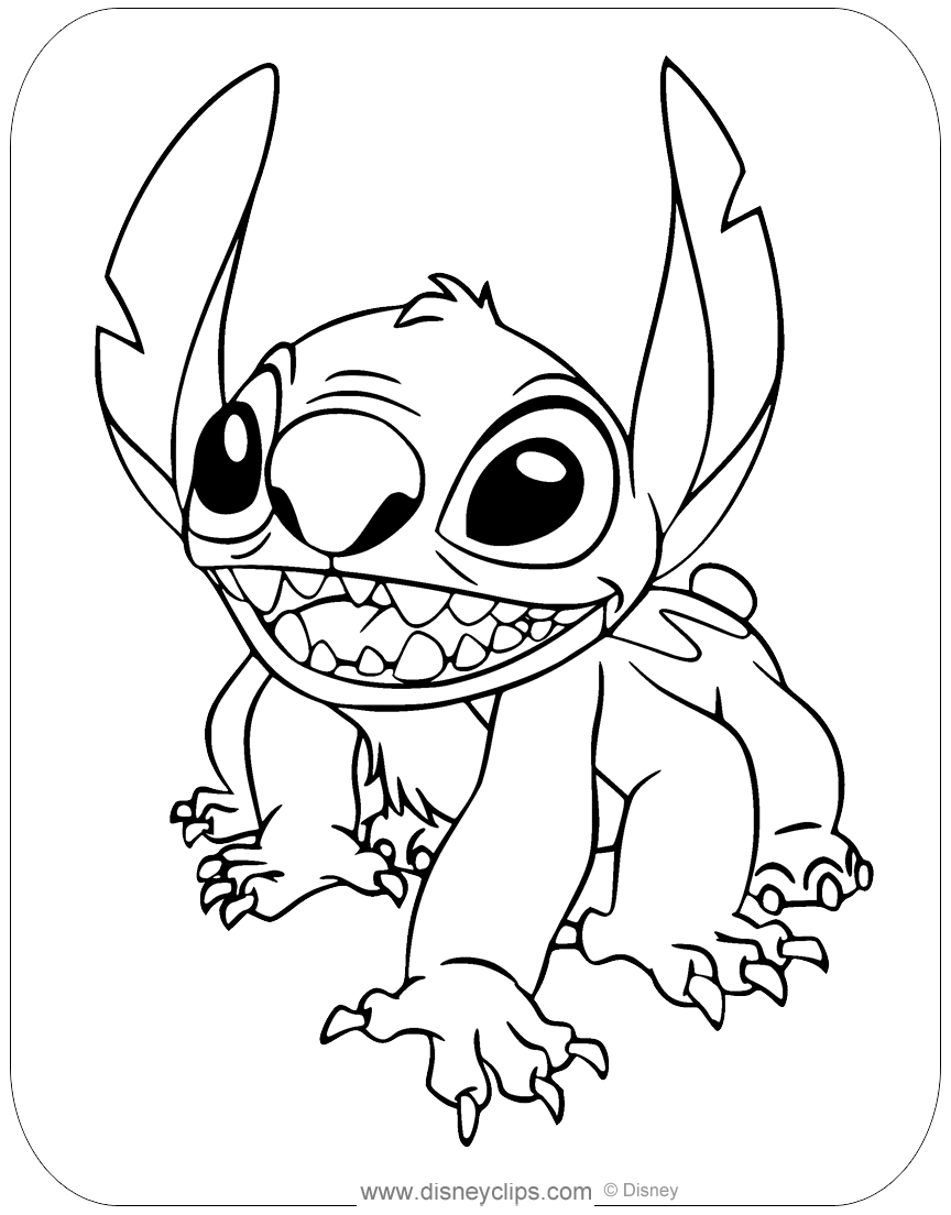 145+ Stitch Coloring by Number Printable 108