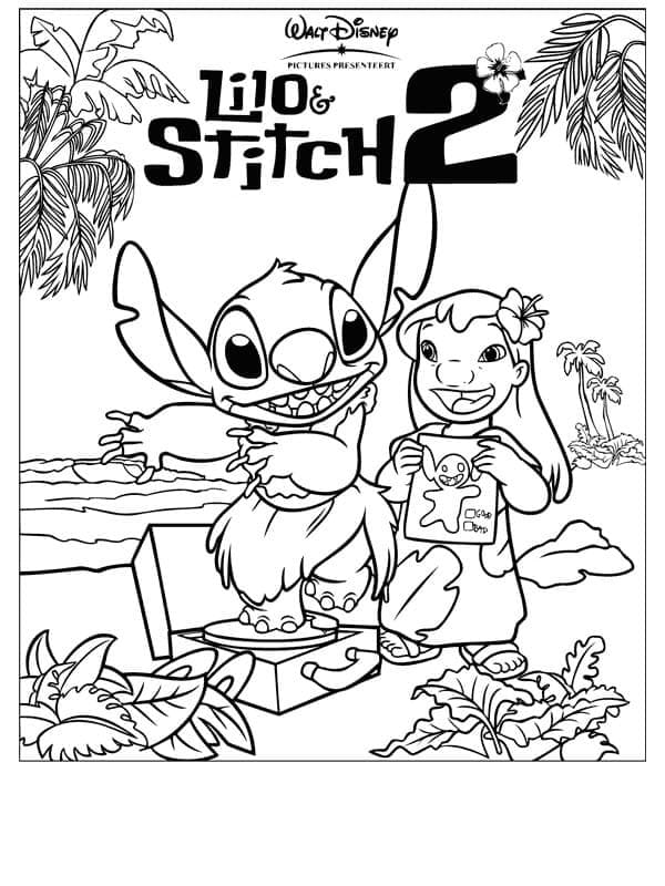 145+ Stitch Coloring by Number Printable 111