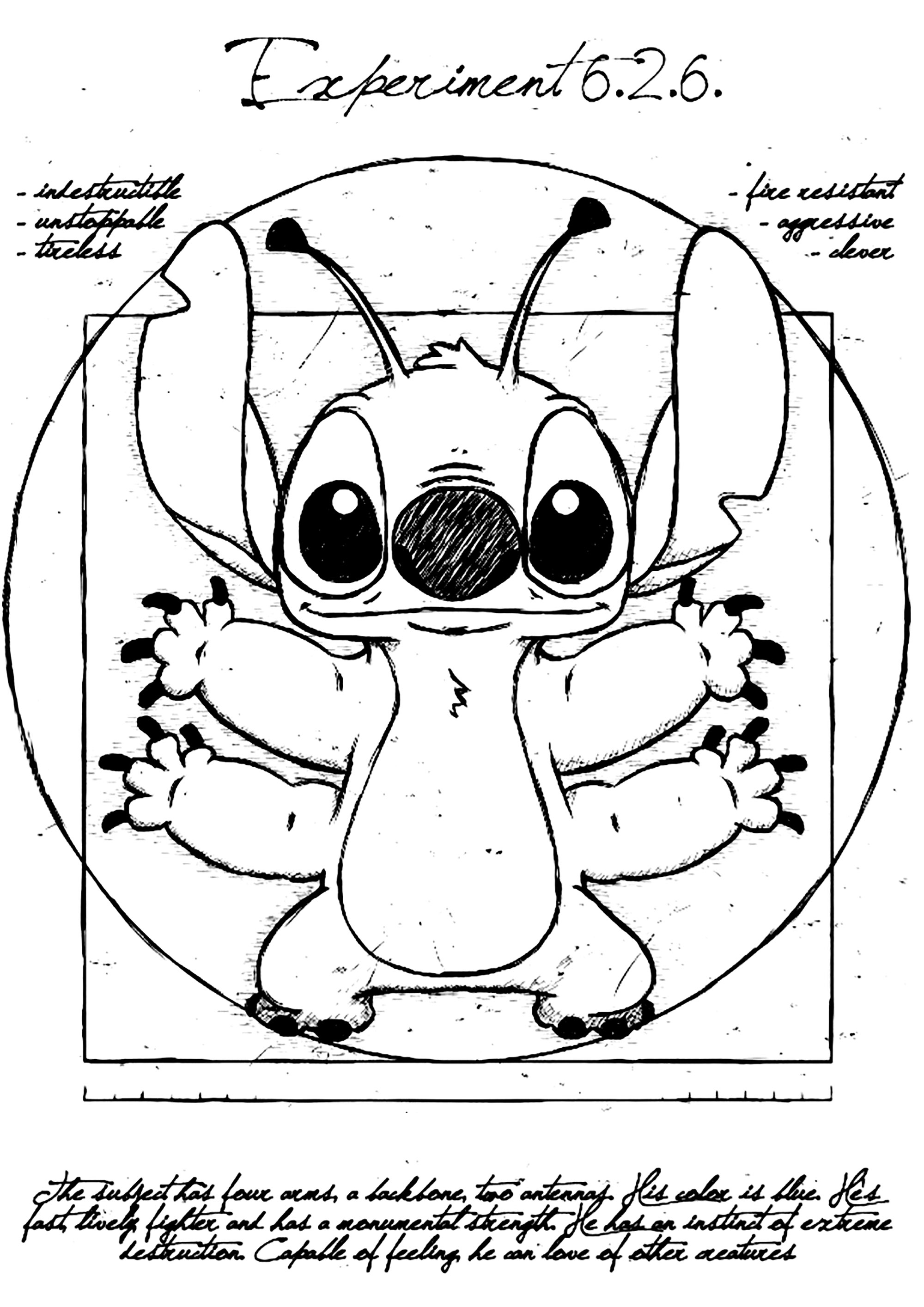 145+ Stitch Coloring by Number Printable 2