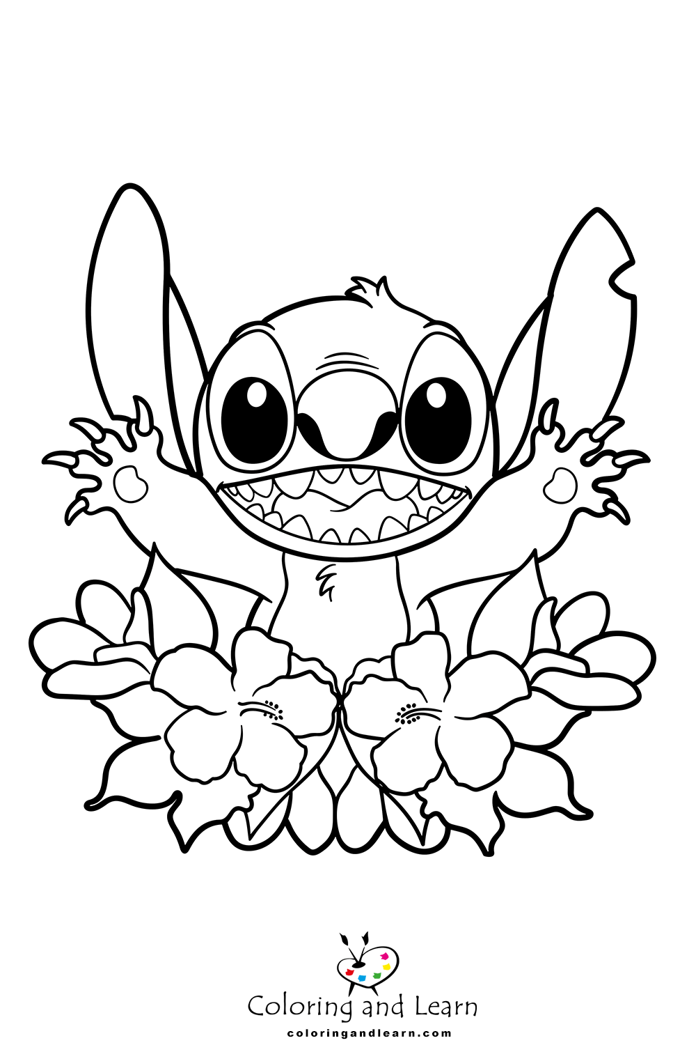 145+ Stitch Coloring by Number Printable 26