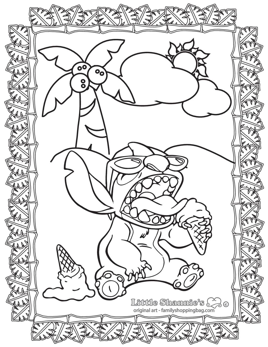 145+ Stitch Coloring by Number Printable 32