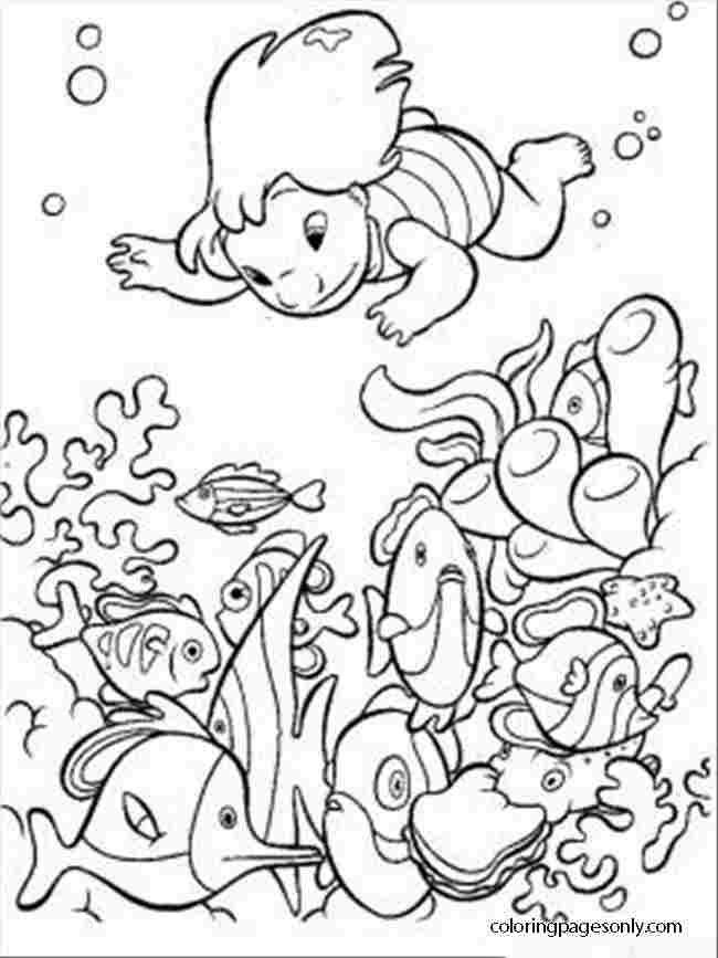 145+ Stitch Coloring by Number Printable 45