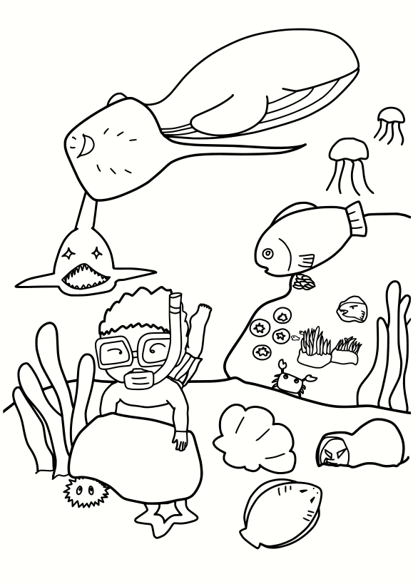 150+ Jellyfish Coloring Page Designs: Underwater Adventure 35