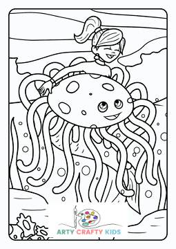 150+ Jellyfish Coloring Page Designs: Underwater Adventure 84