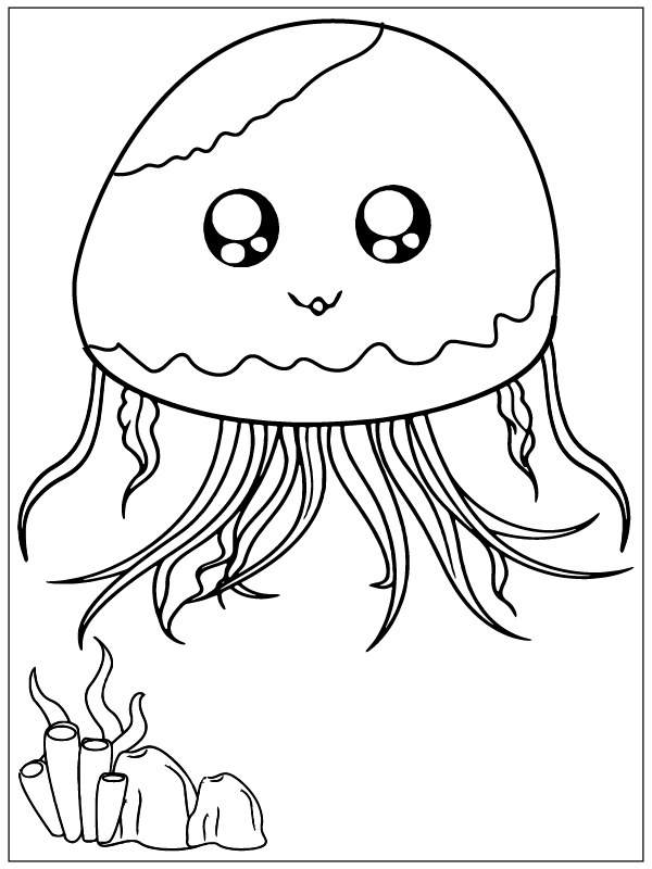 150+ Jellyfish Coloring Page Designs: Underwater Adventure 95