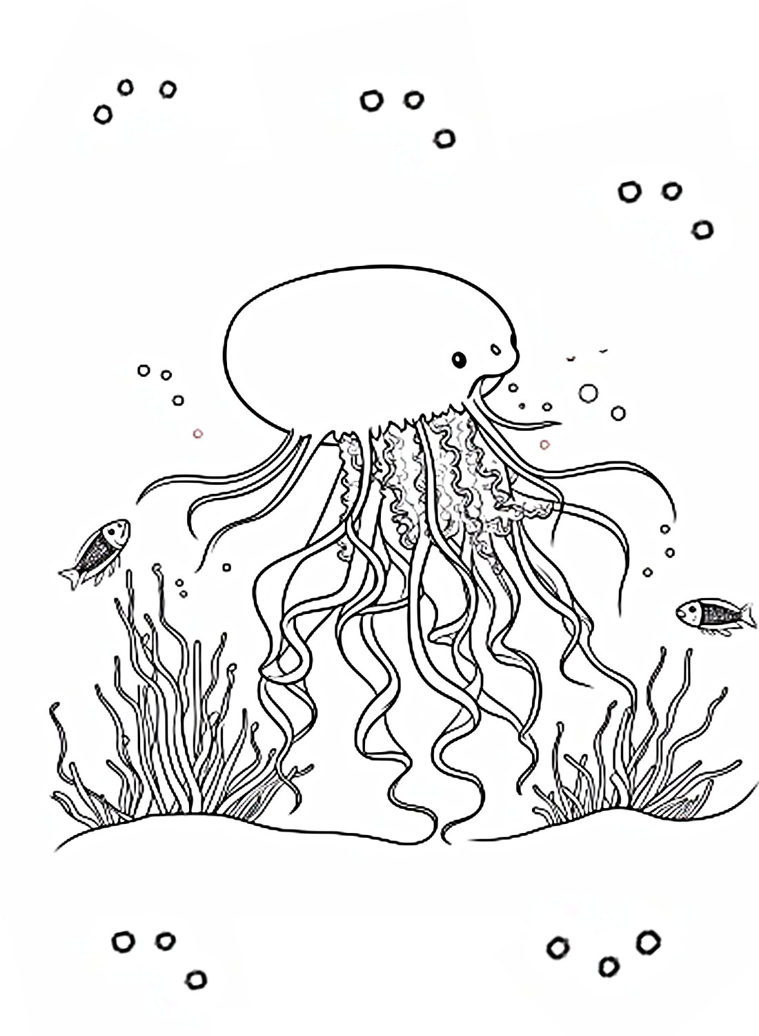 150+ Jellyfish Coloring Page Designs: Underwater Adventure 99