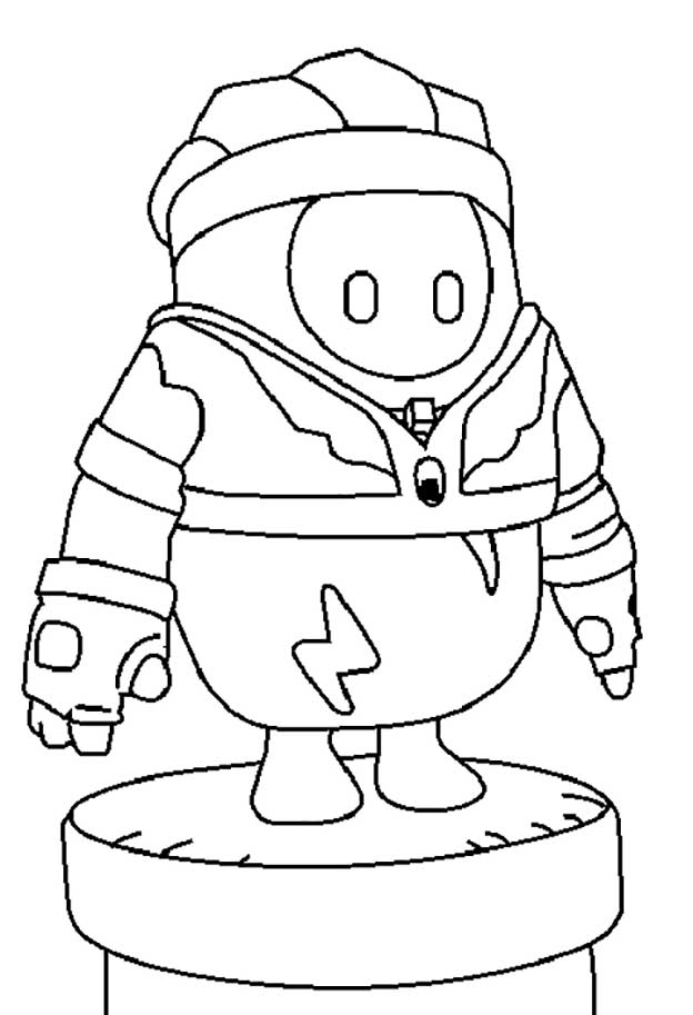 150 Printable Fall Guys Coloring Pages 14