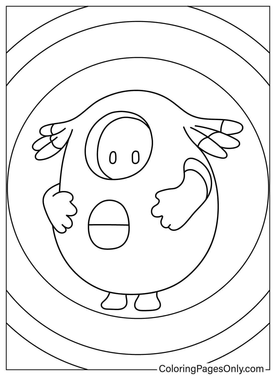 150 Printable Fall Guys Coloring Pages 16