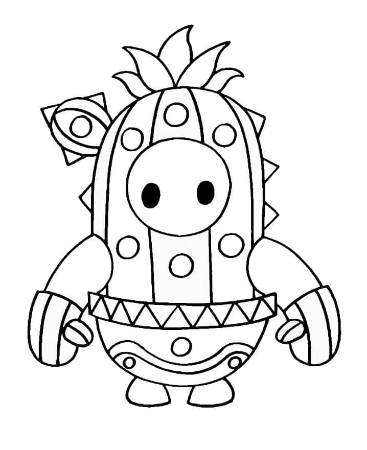 150 Printable Fall Guys Coloring Pages 24