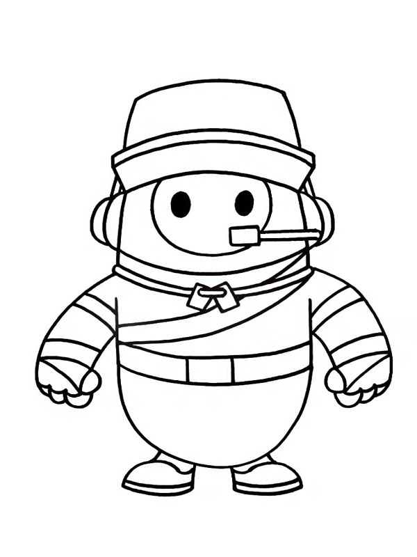 150 Printable Fall Guys Coloring Pages 65