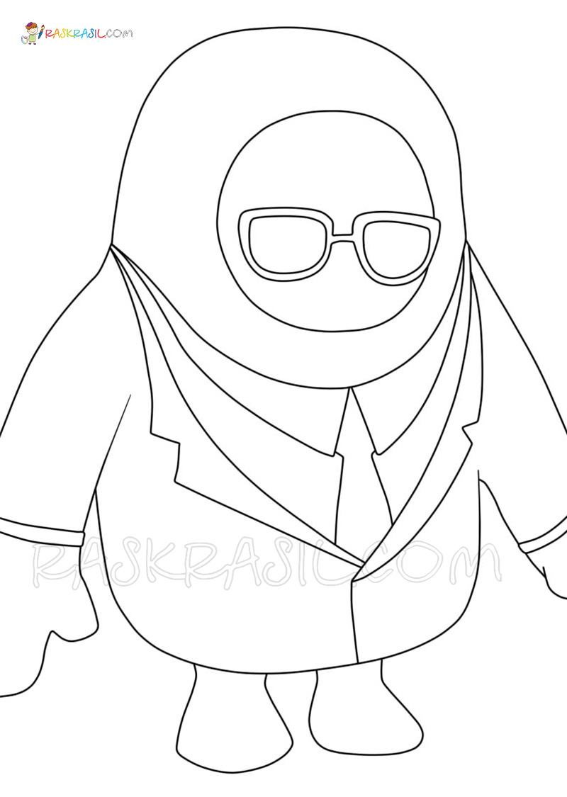 150 Printable Fall Guys Coloring Pages 78