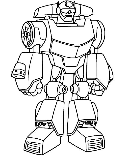 151 Tobot Coloring Pages FREE Printable 10