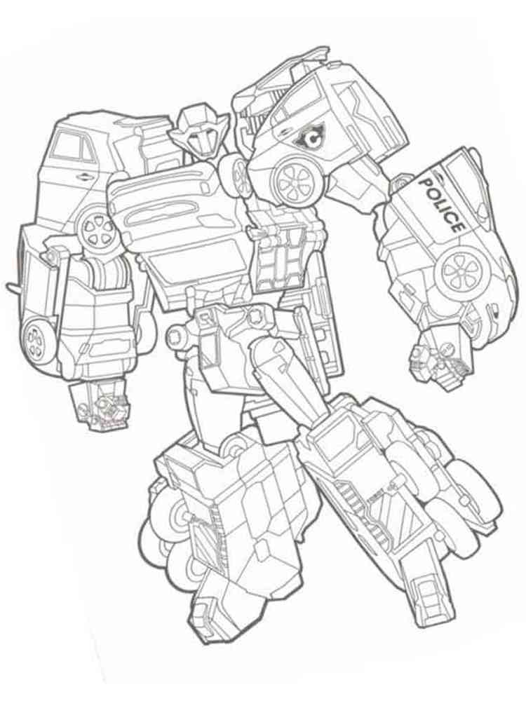 151 Tobot Coloring Pages FREE Printable 78