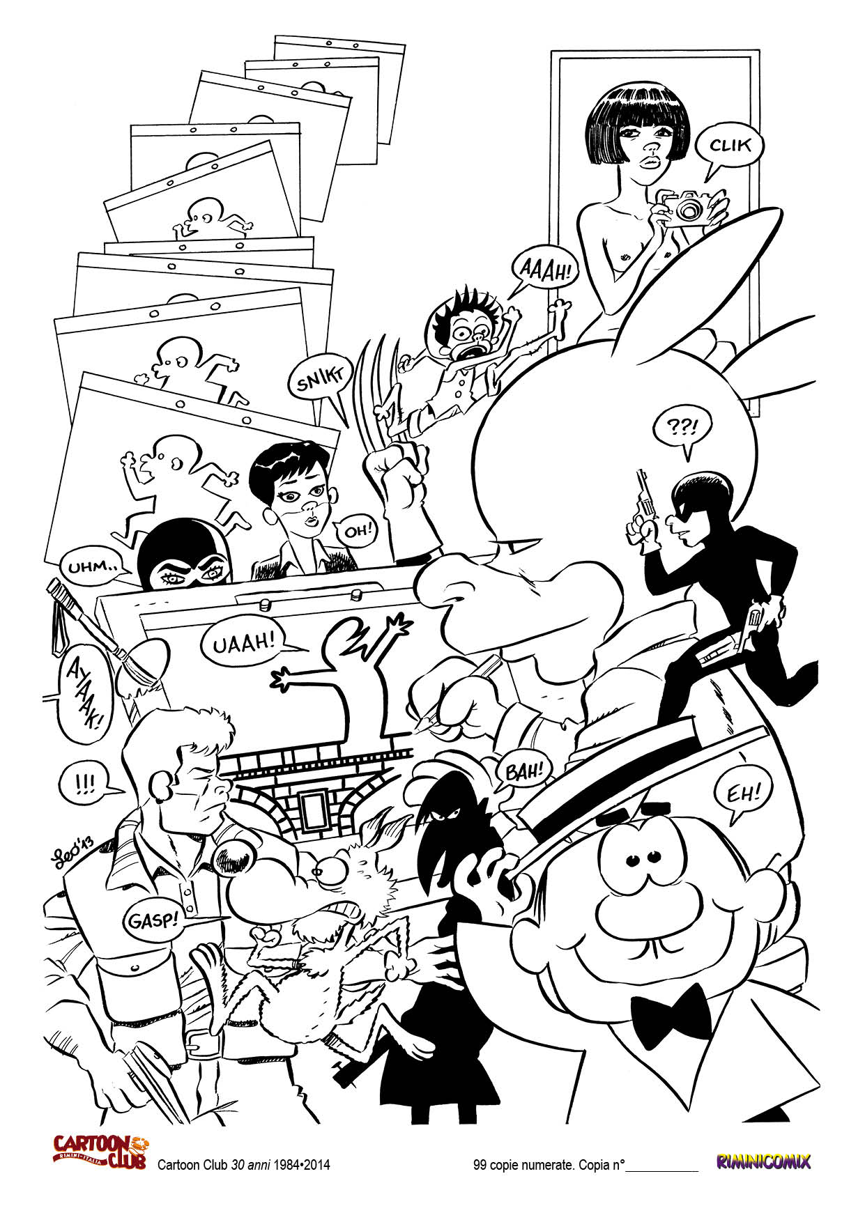 170+ Collage 90's Cartoon Coloring Pages Printable 118