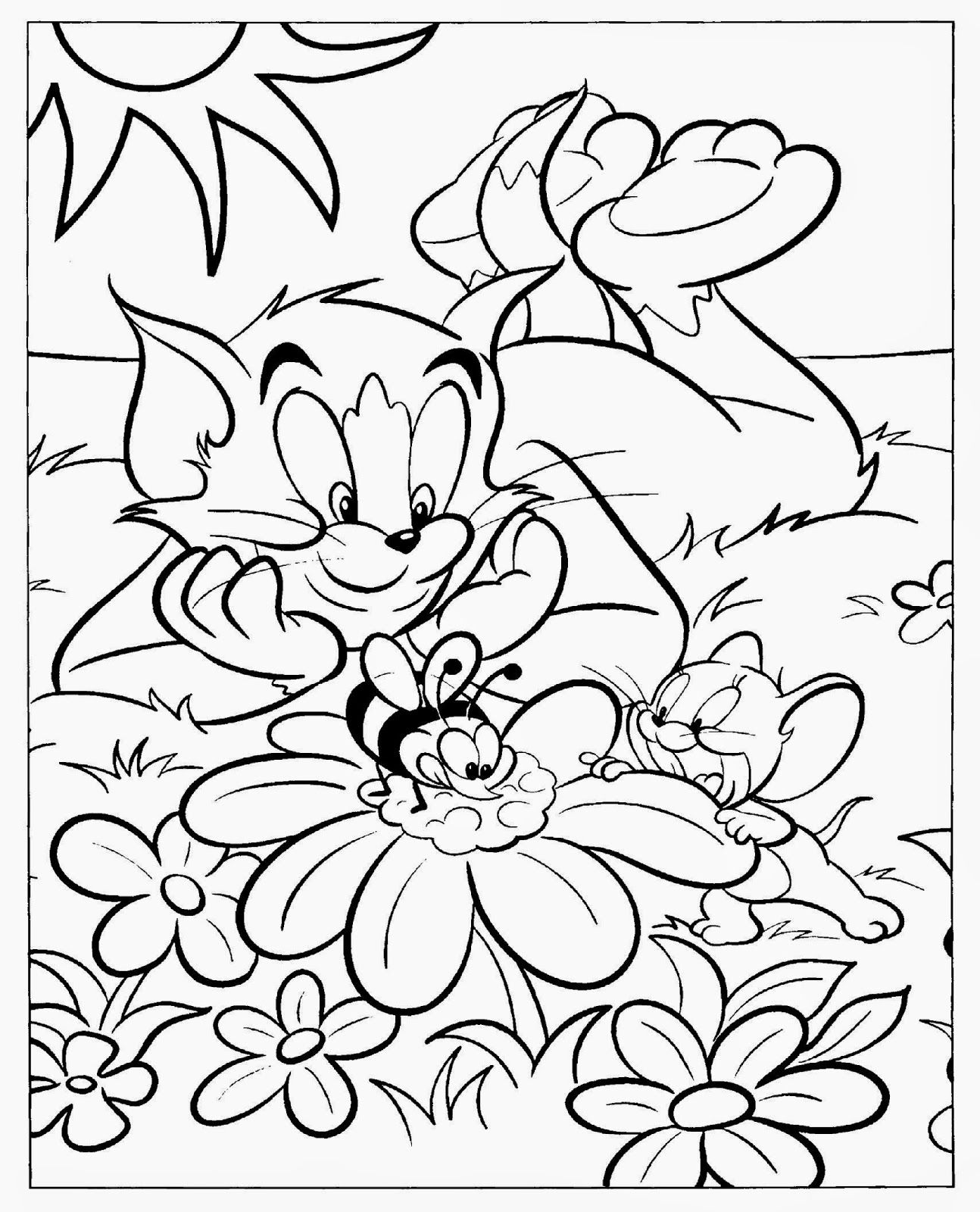 170+ Collage 90's Cartoon Coloring Pages Printable 15