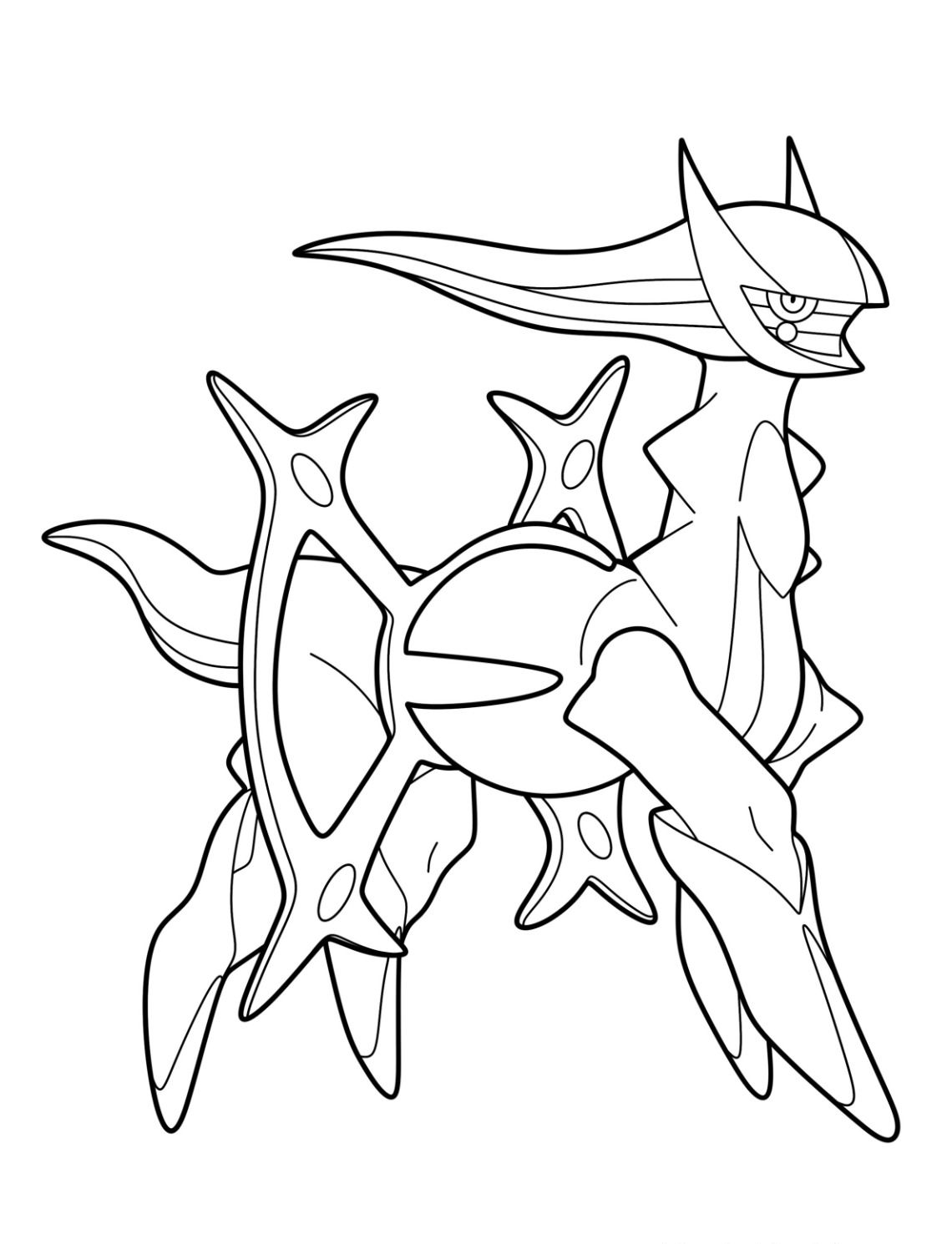 171+ Mega Pokemon Coloring Pages Printable 106