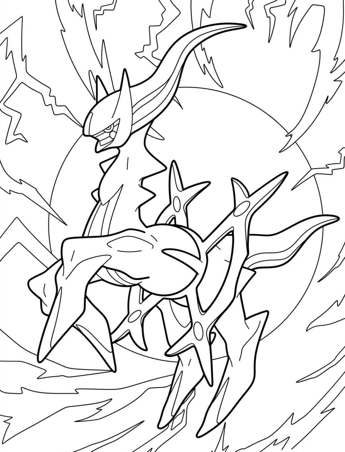 171+ Mega Pokemon Coloring Pages Printable 110