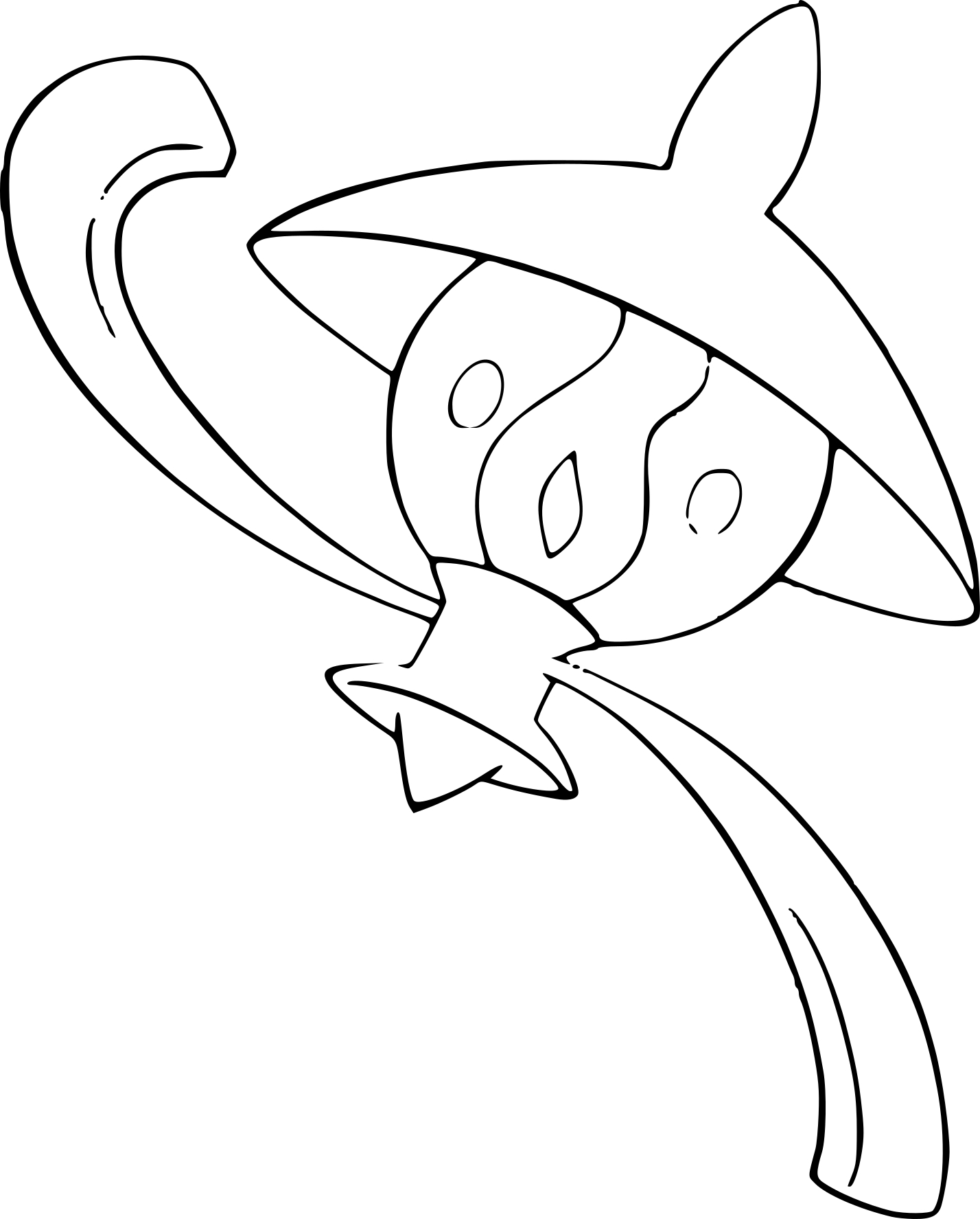 171+ Mega Pokemon Coloring Pages Printable 125