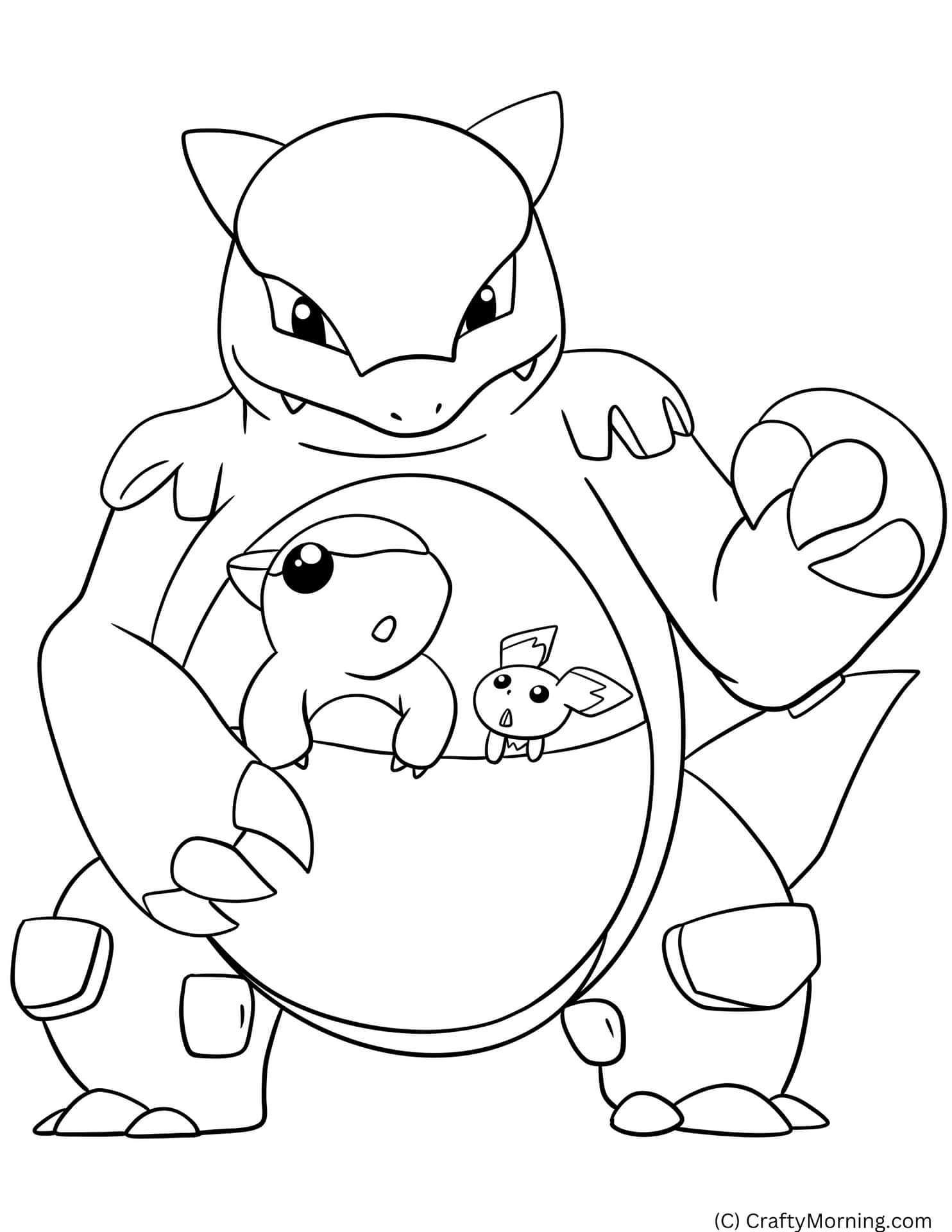 171+ Mega Pokemon Coloring Pages Printable 126